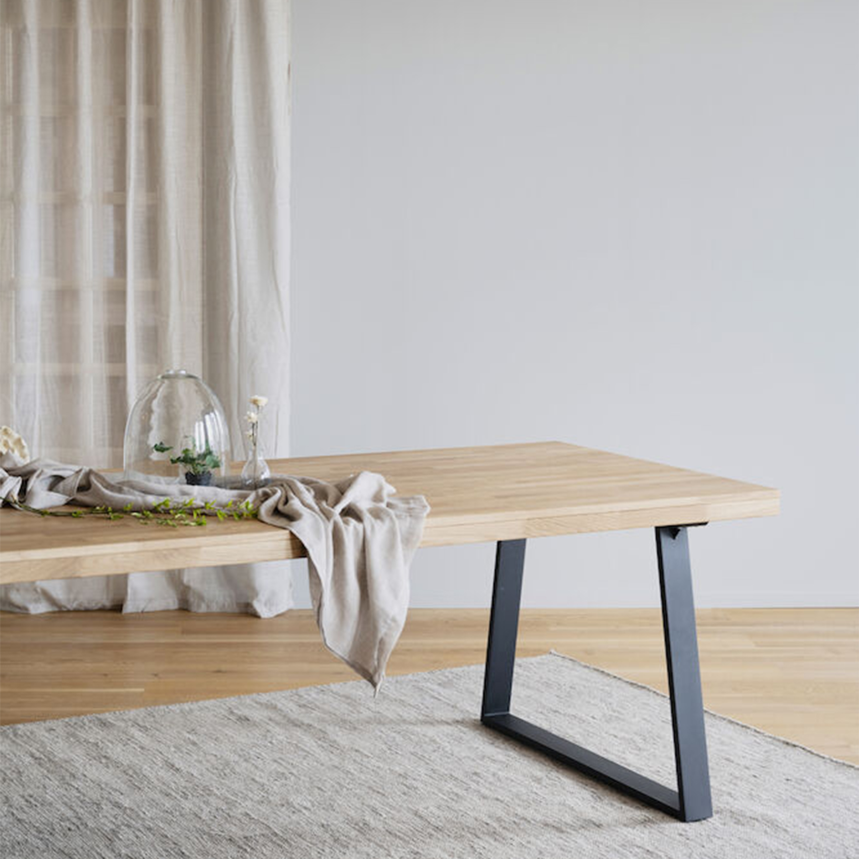 Rowico Home Brooklyn Matbord U-ben Ek 170cm