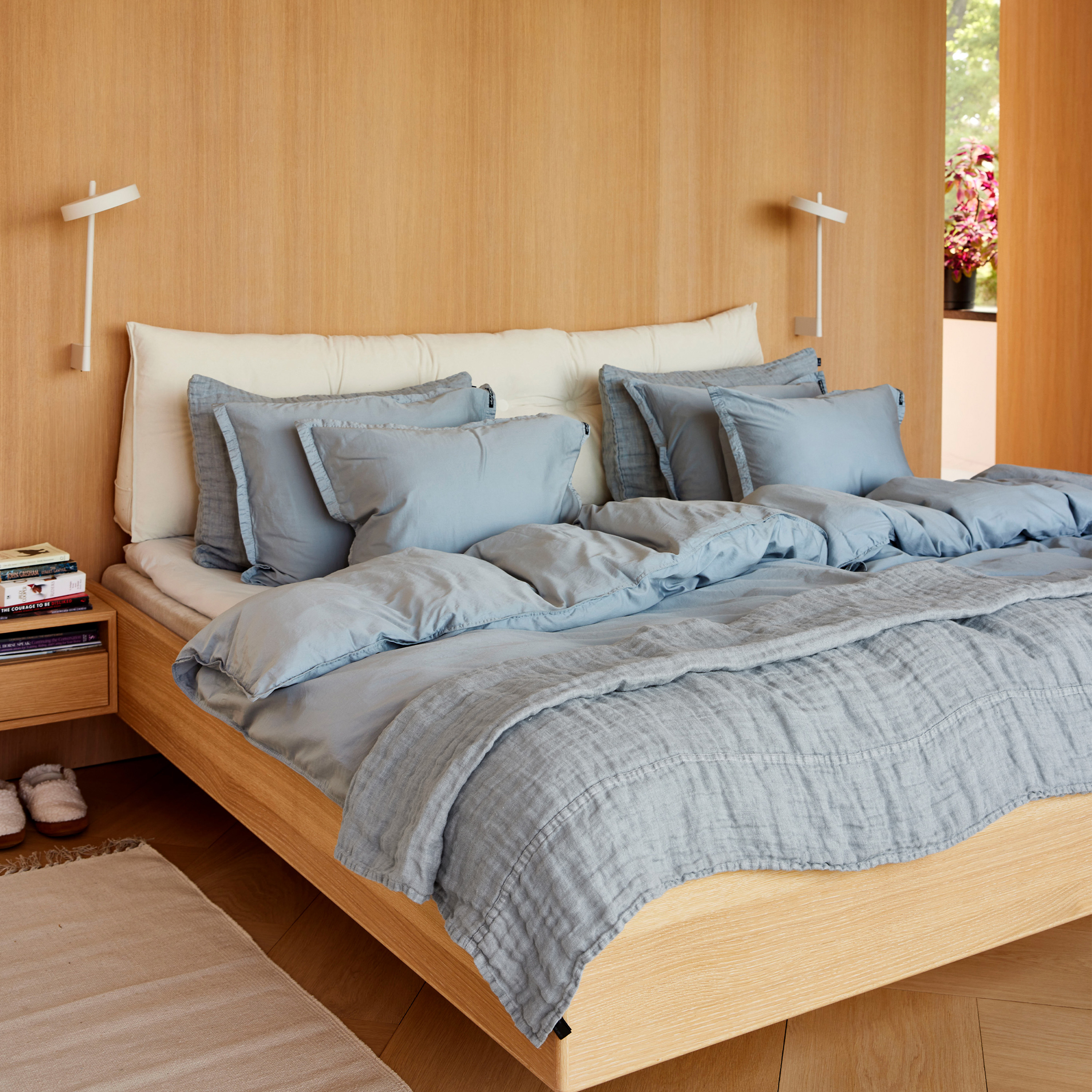 Himla Hannelin Torkkupeitto Cloudy Sky 260x260