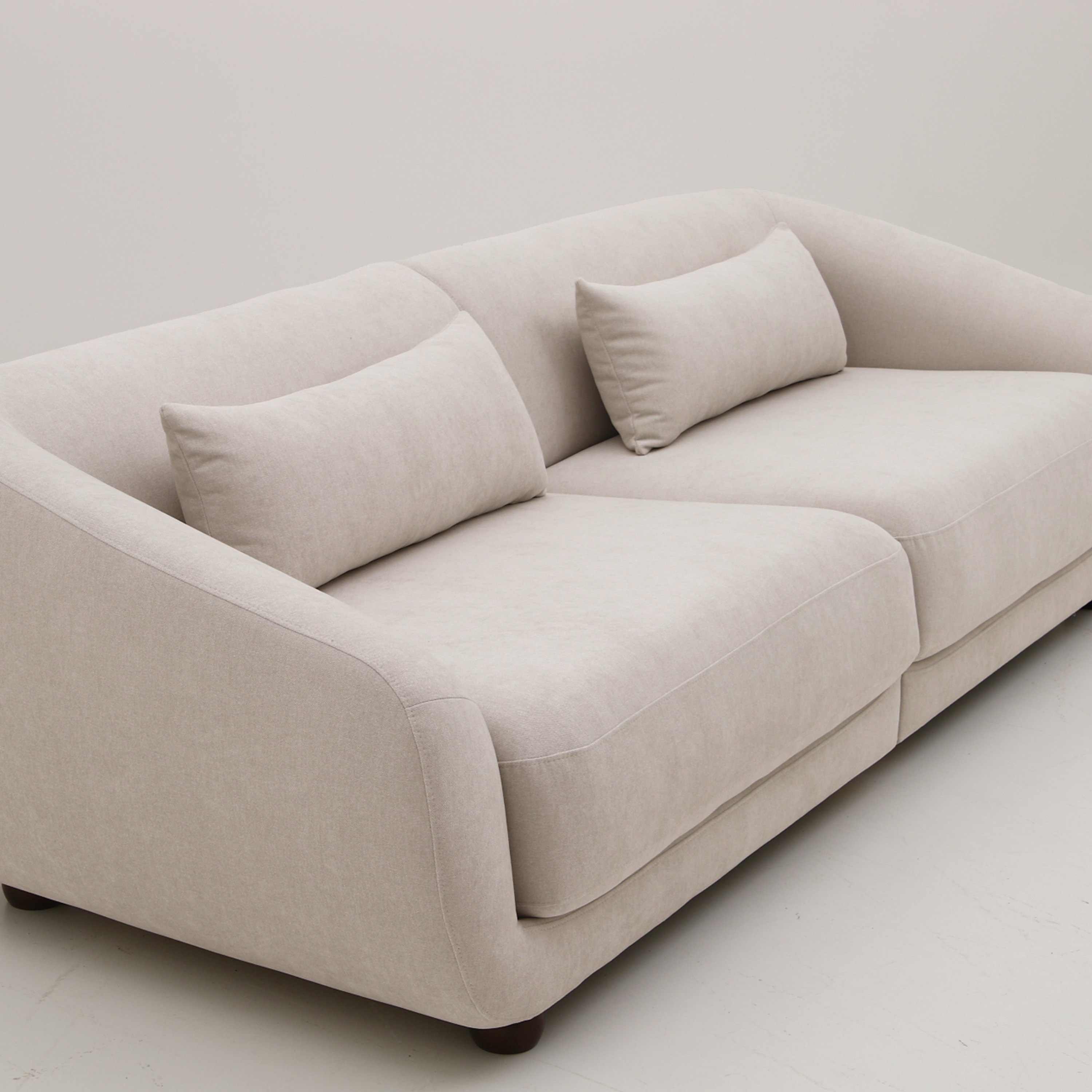 Sleepo Collection Alba 3-sits Soffa Beige 258cm