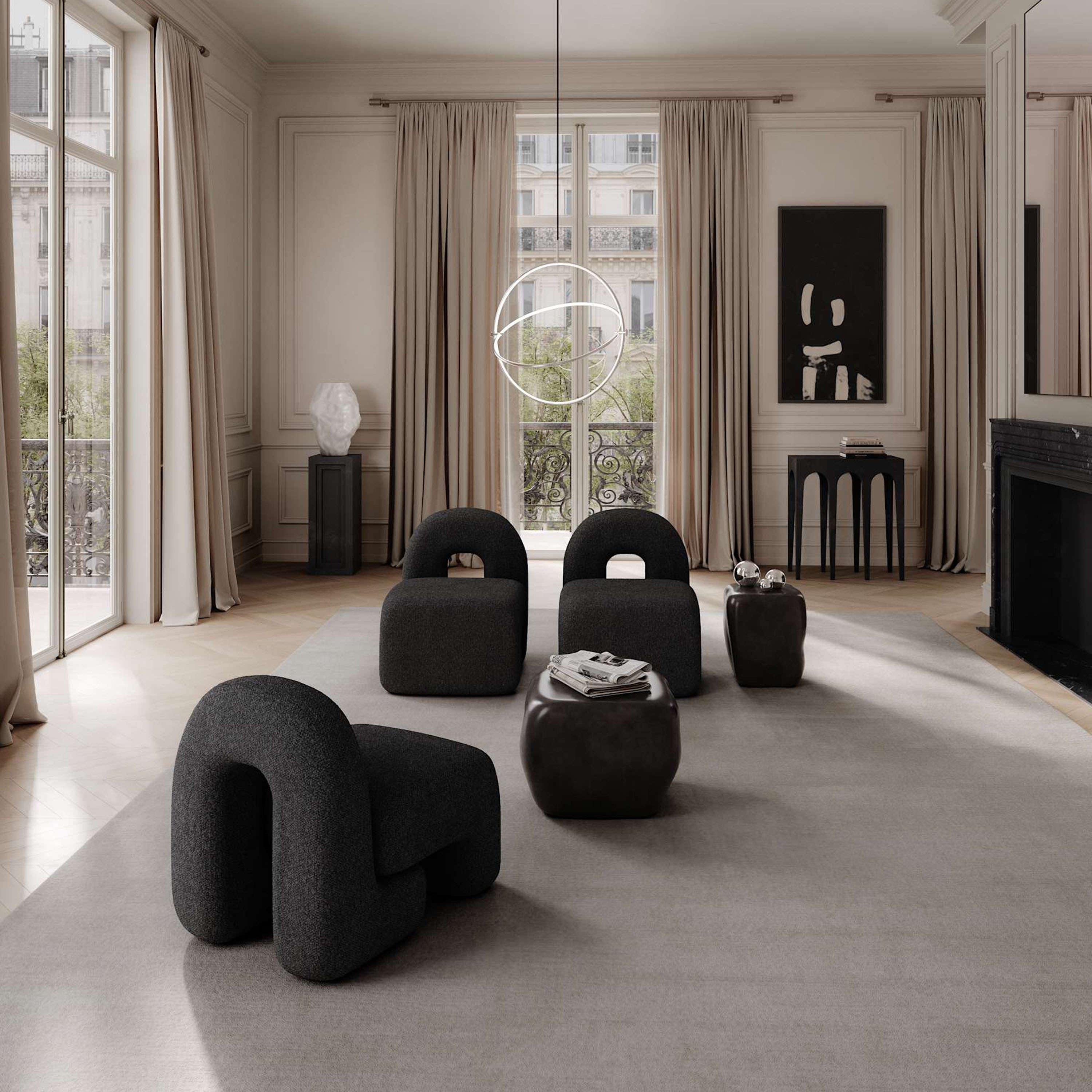 101 Copenhagen Ishi High Soffbord Glaze Coffee Mini