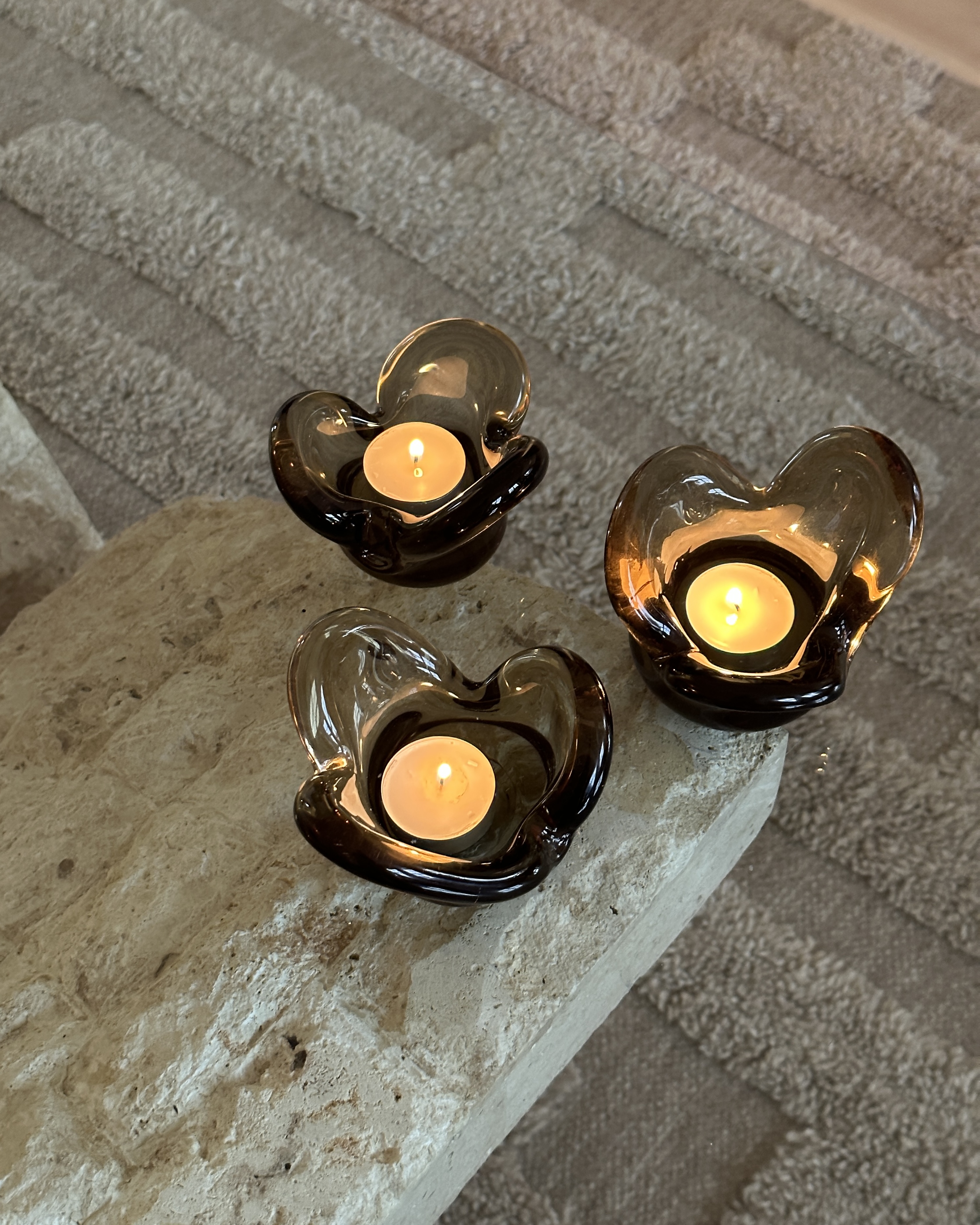 Tinted Visser Kerzenhalter Braun 10cm