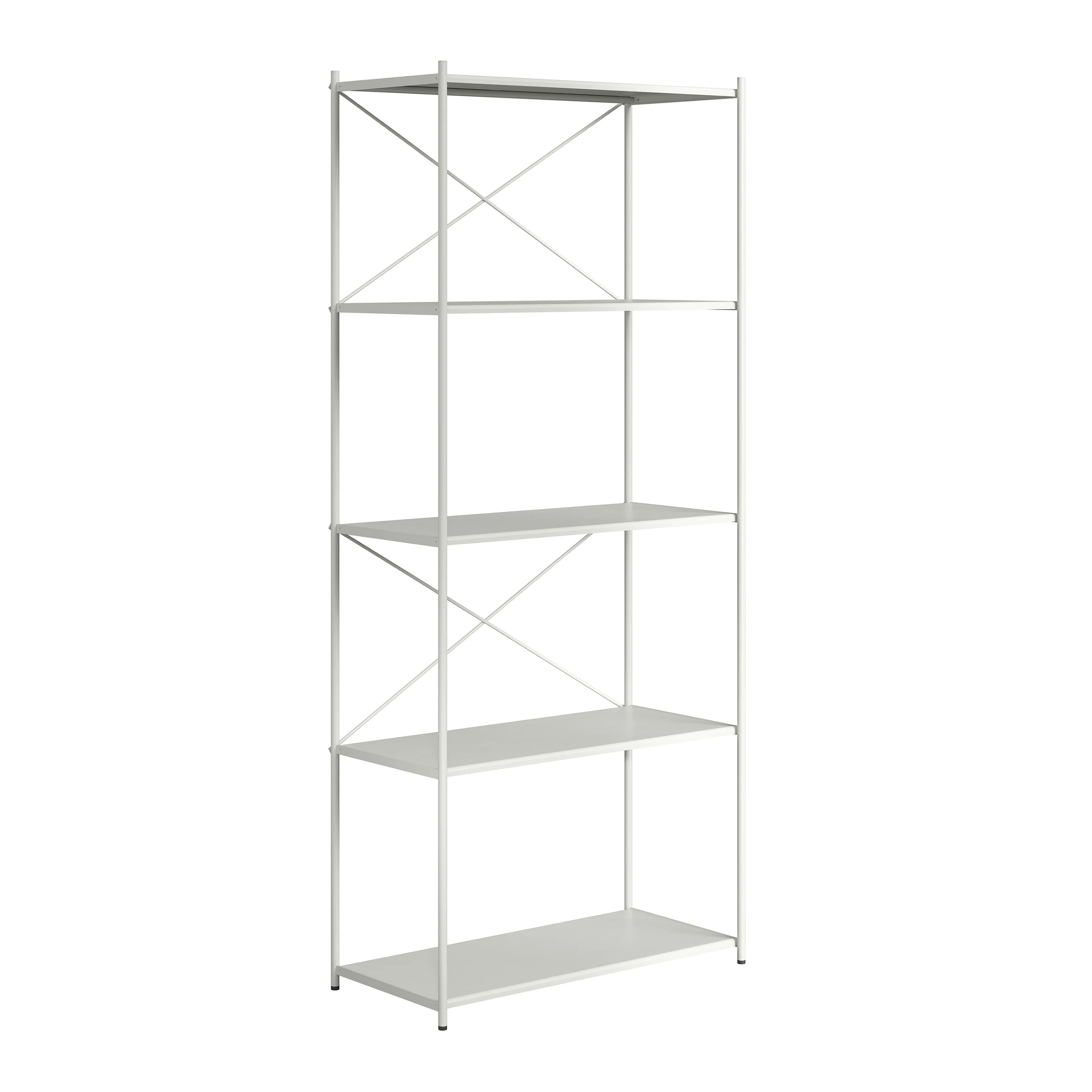 Novoform Arturo 5-Tier Hylla Light Grey 75x175