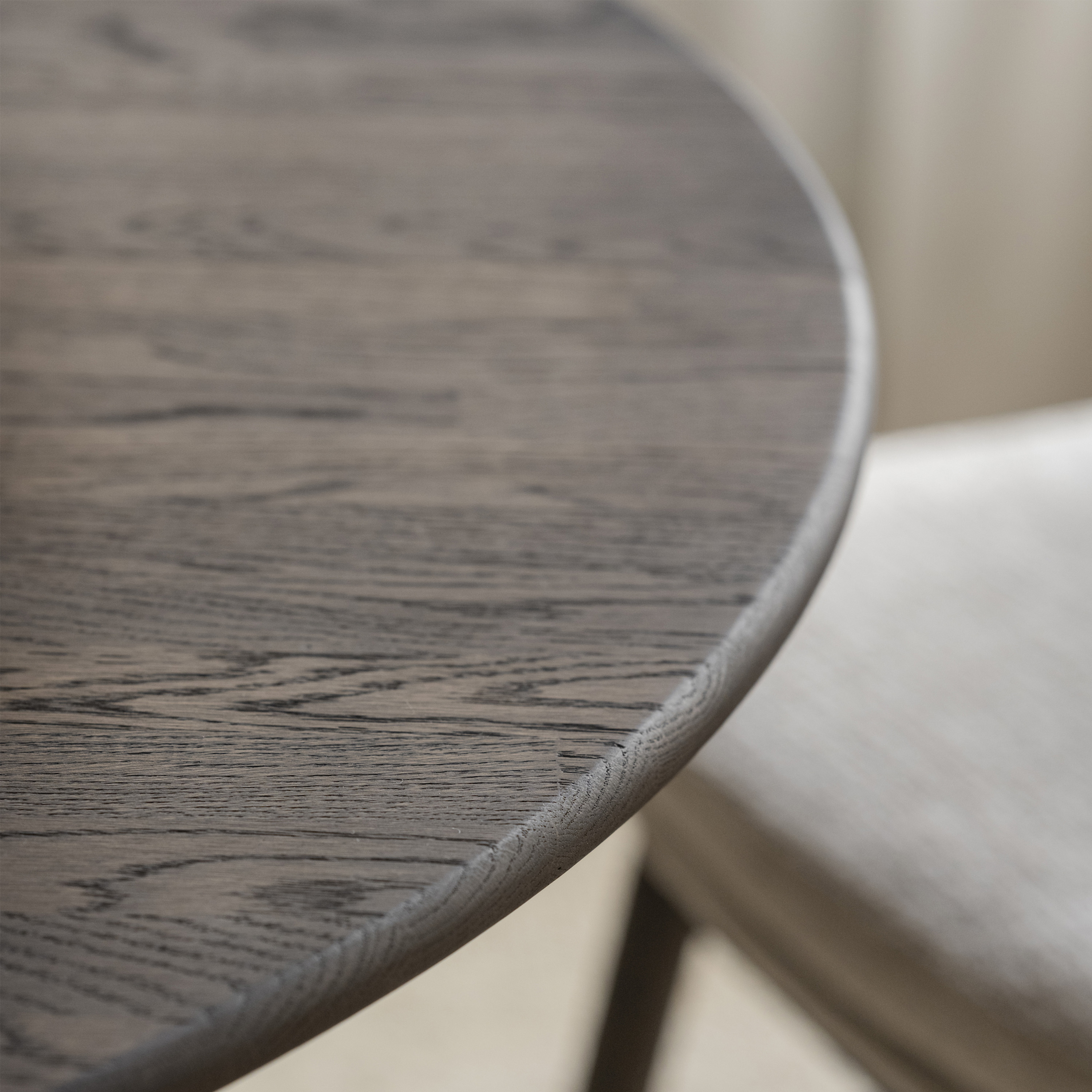 Rowico Home Tyler Matbord Brun Ø120+45