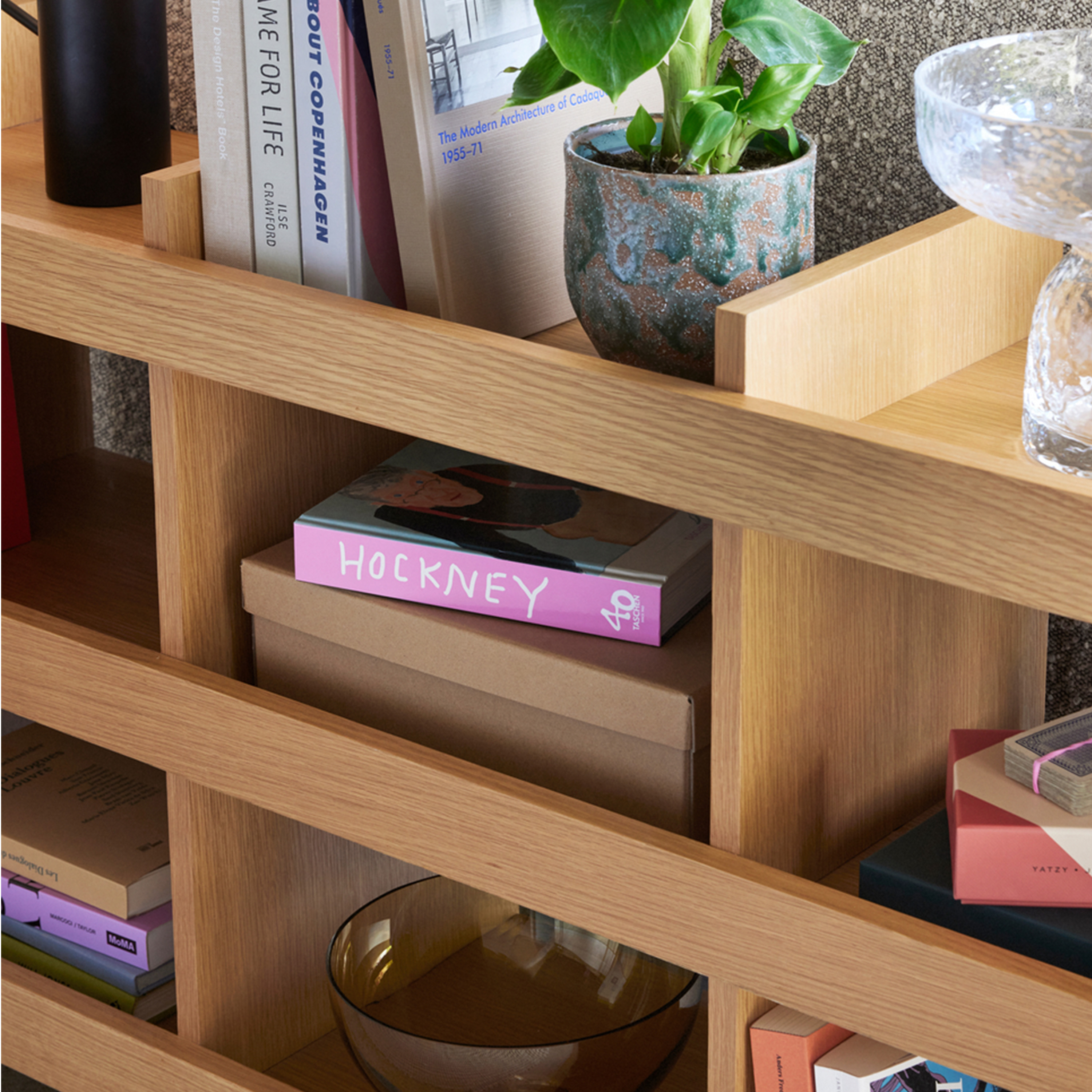 Hübsch Momentum Hylleenhet Natural 120cm