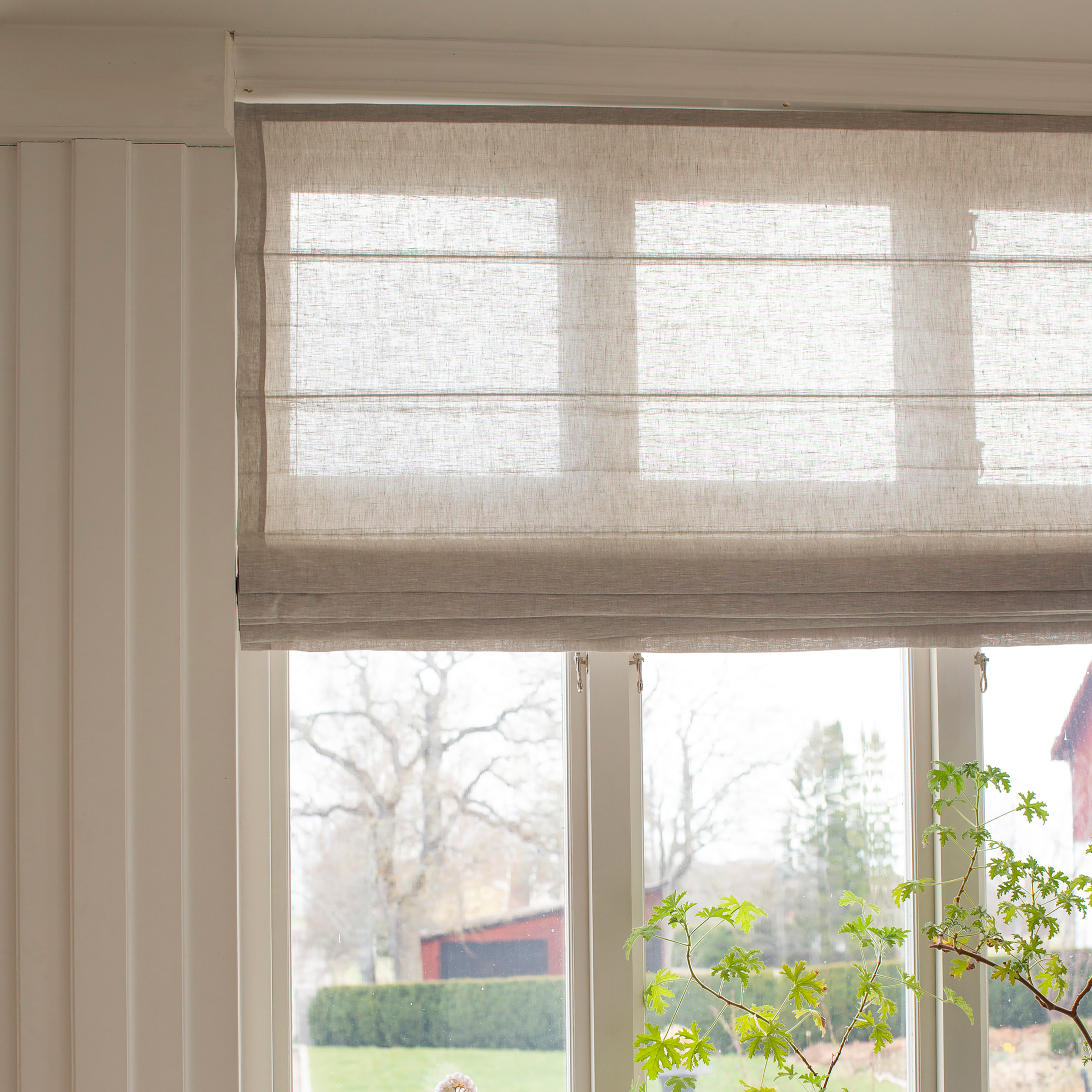 Himla Sunday Hissgardin Linne Oatmeal 130cm