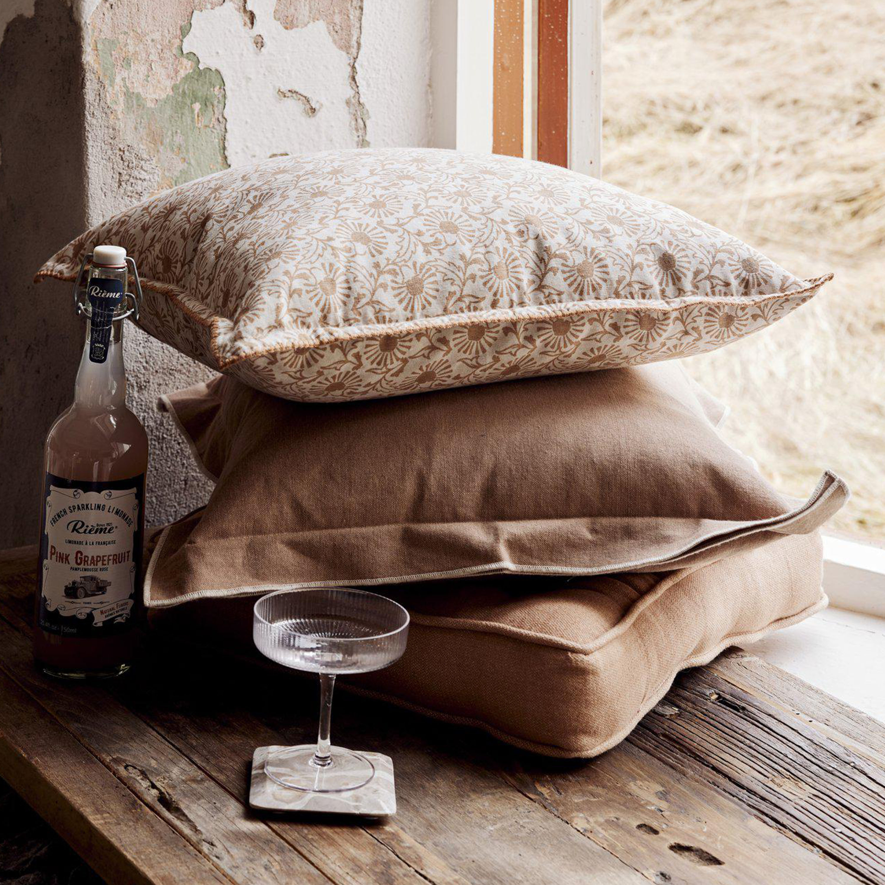 Jakobsdals Fiori Tyynynpäällinen Persikka 50x50