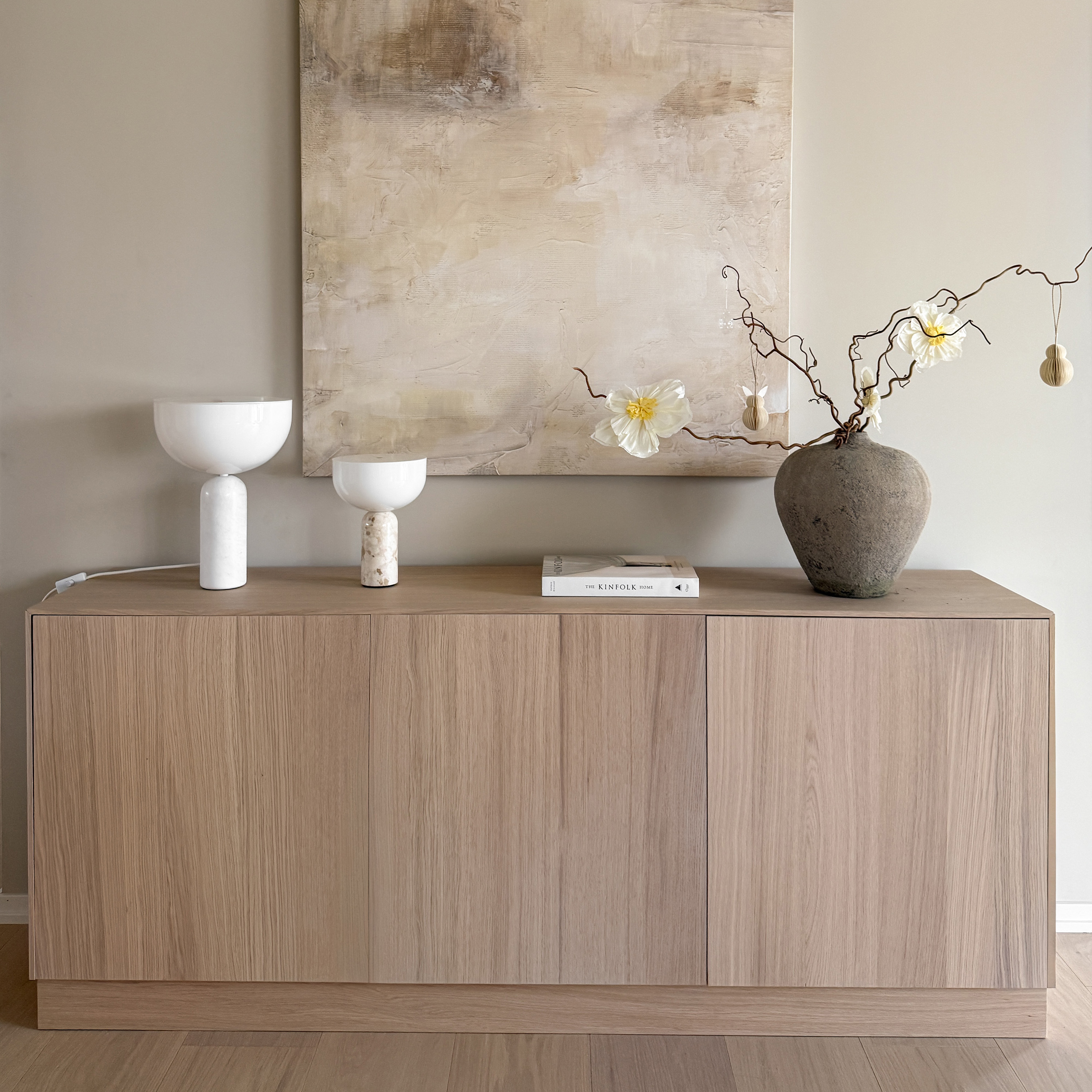 Sleepo Collection Esme Sideboard White Oiled Oak 178cm