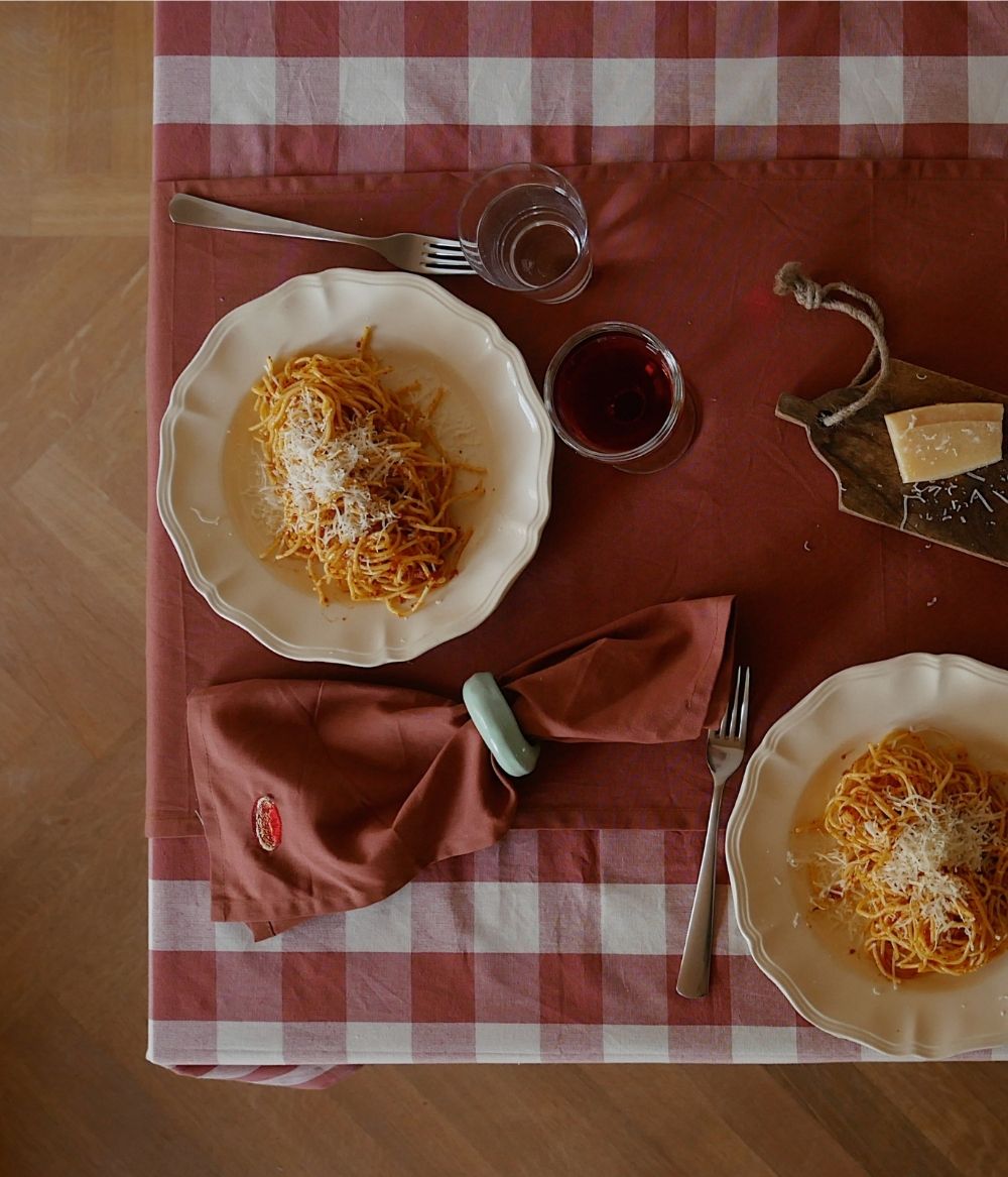 Midnatt Bertel Duk 145x250