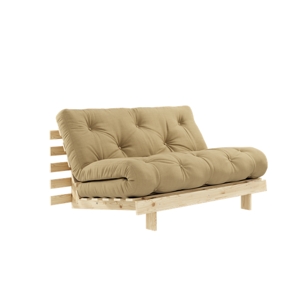 Roots Bäddsoffa Natur/Wheat Beige 140cm