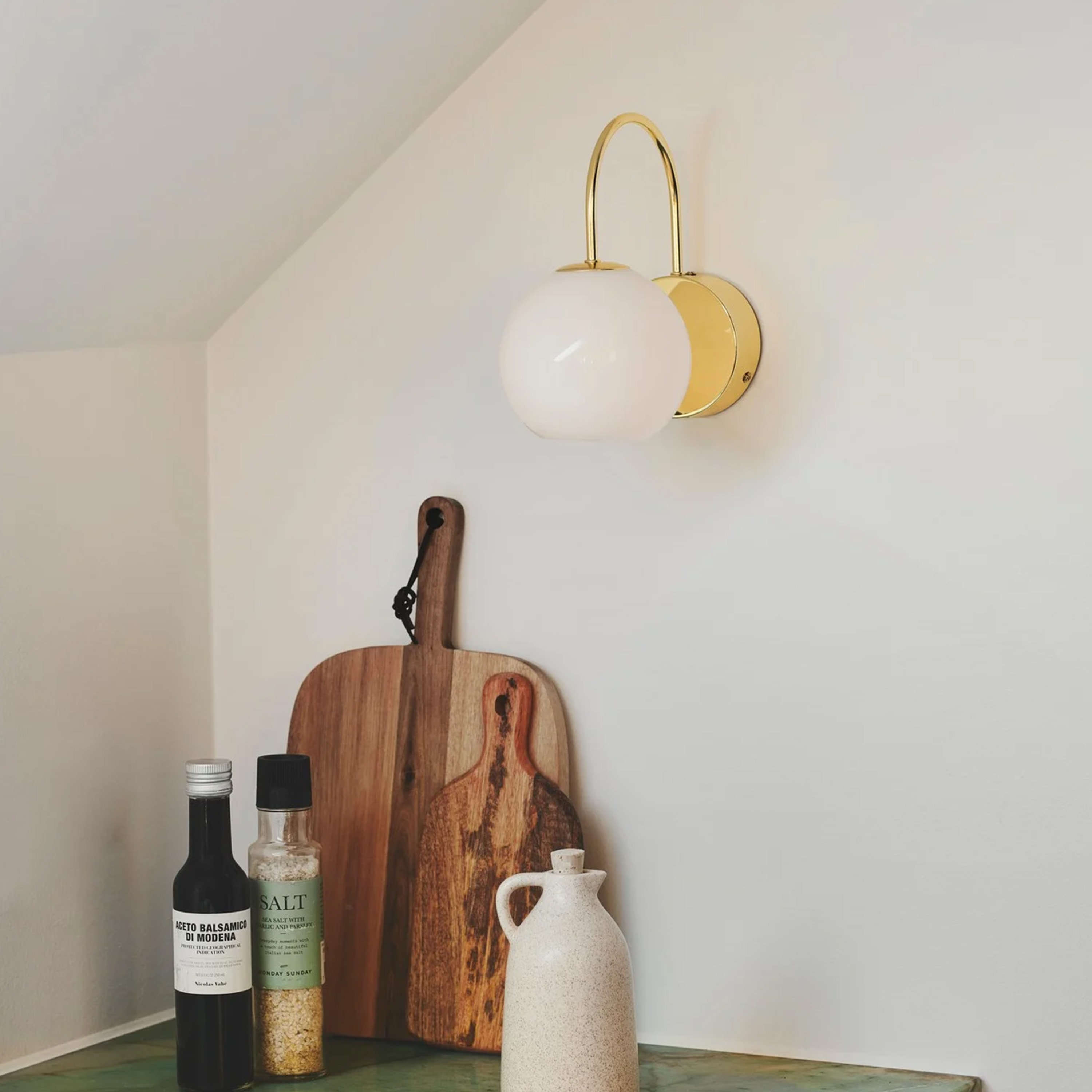 Nordlux Franca Vägglampa Mässing