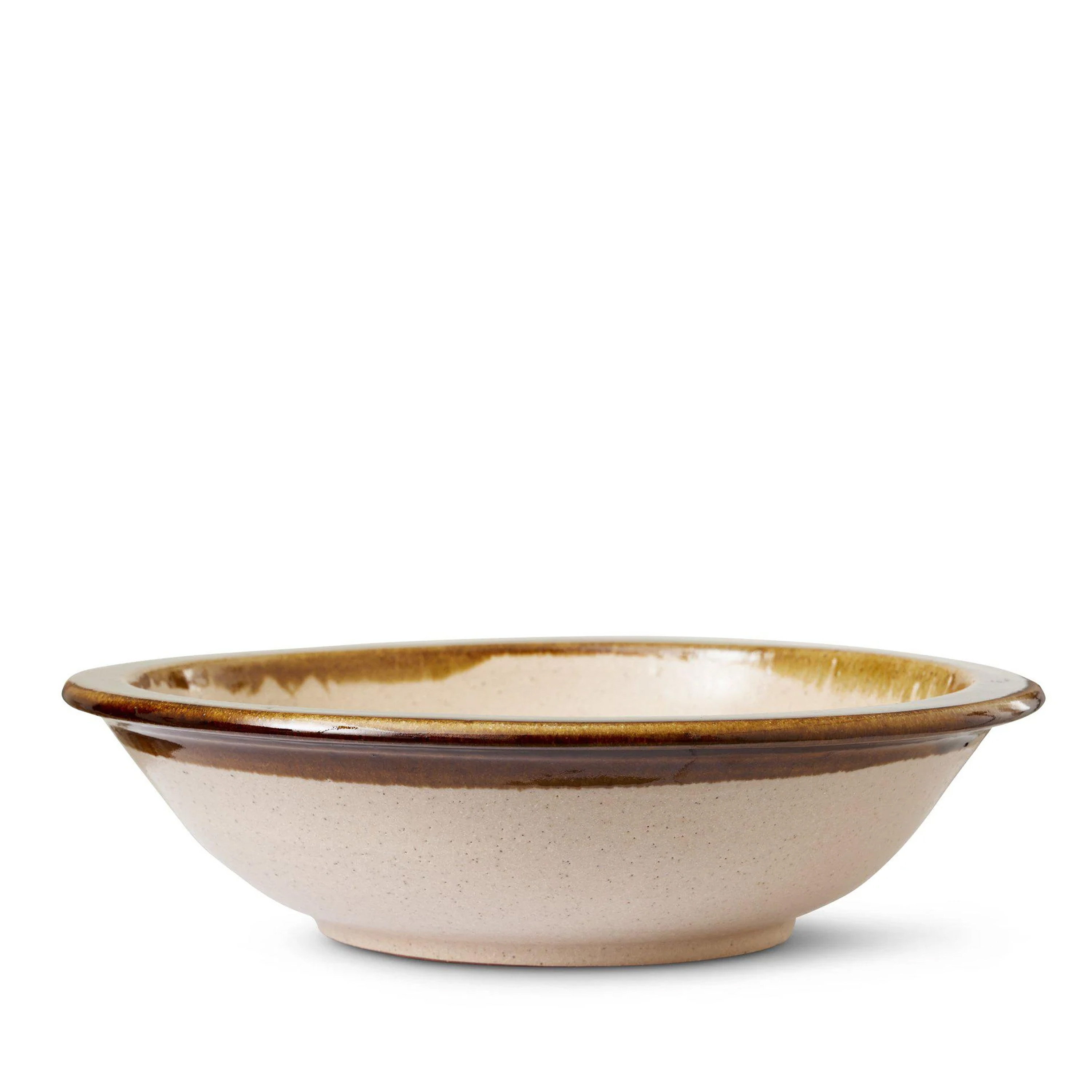 Halo Skål Hvit/brun