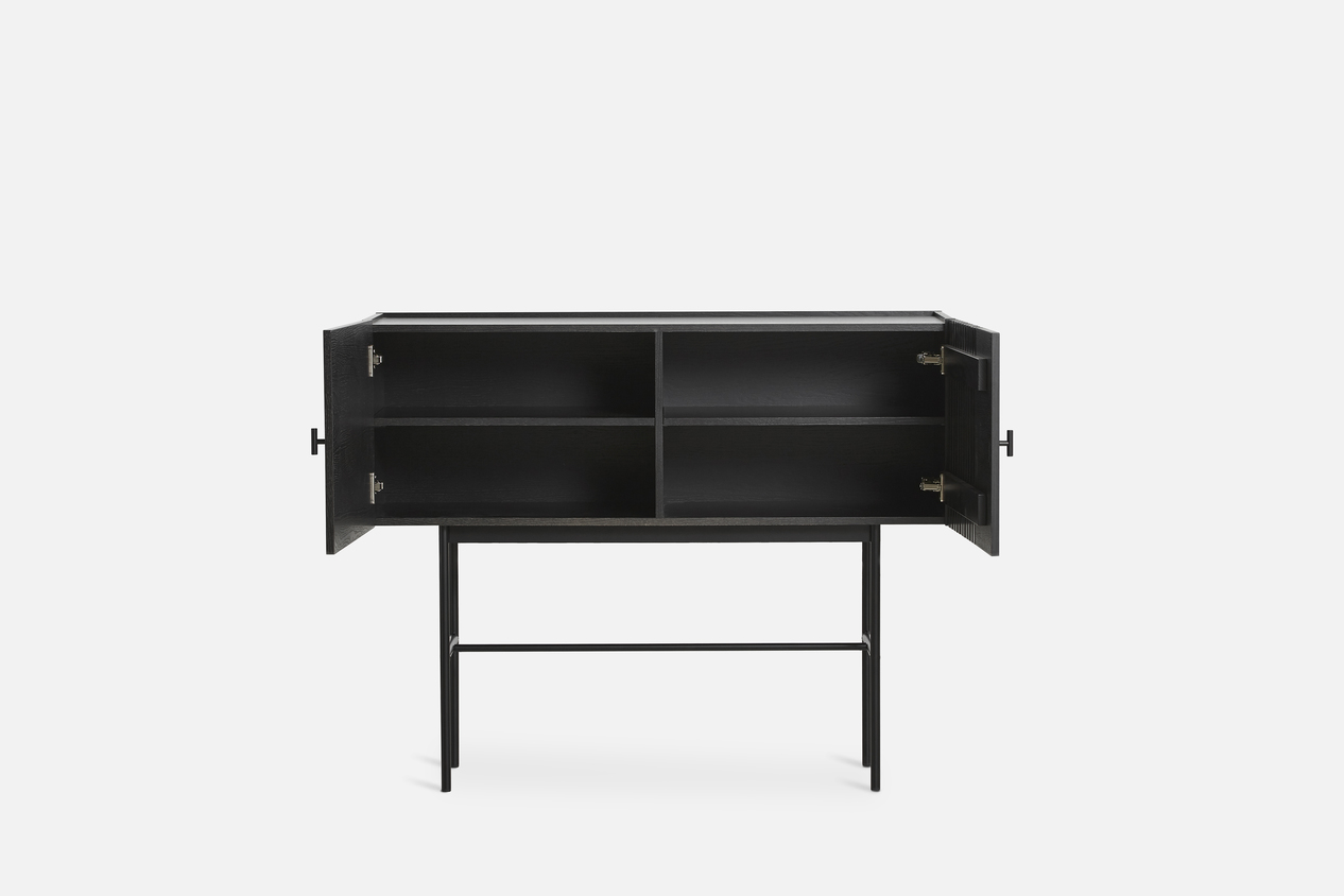 Woud Array Sideboard Black 120cm