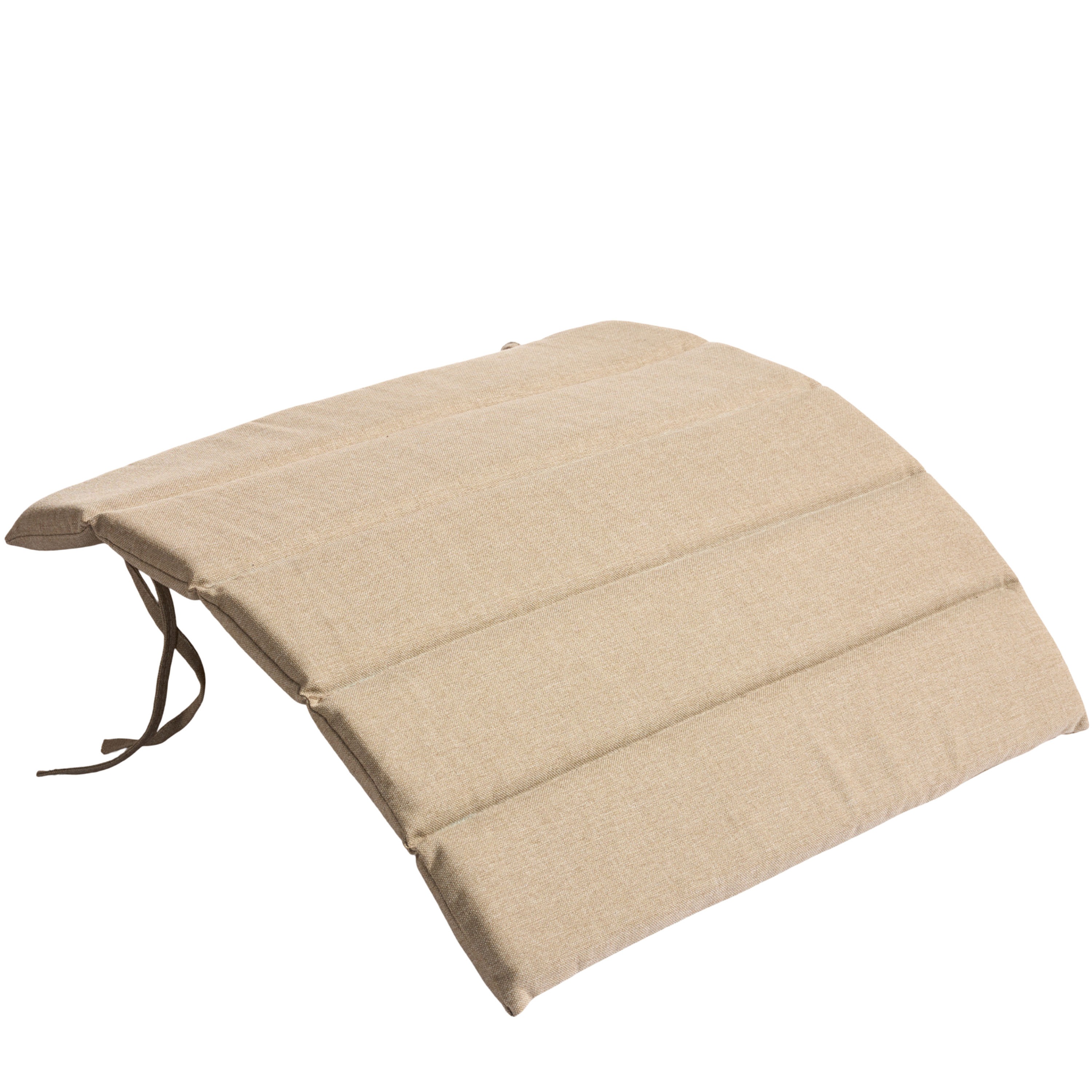 Adirondack Fußhocker Kissen Sandy Grey 62x54