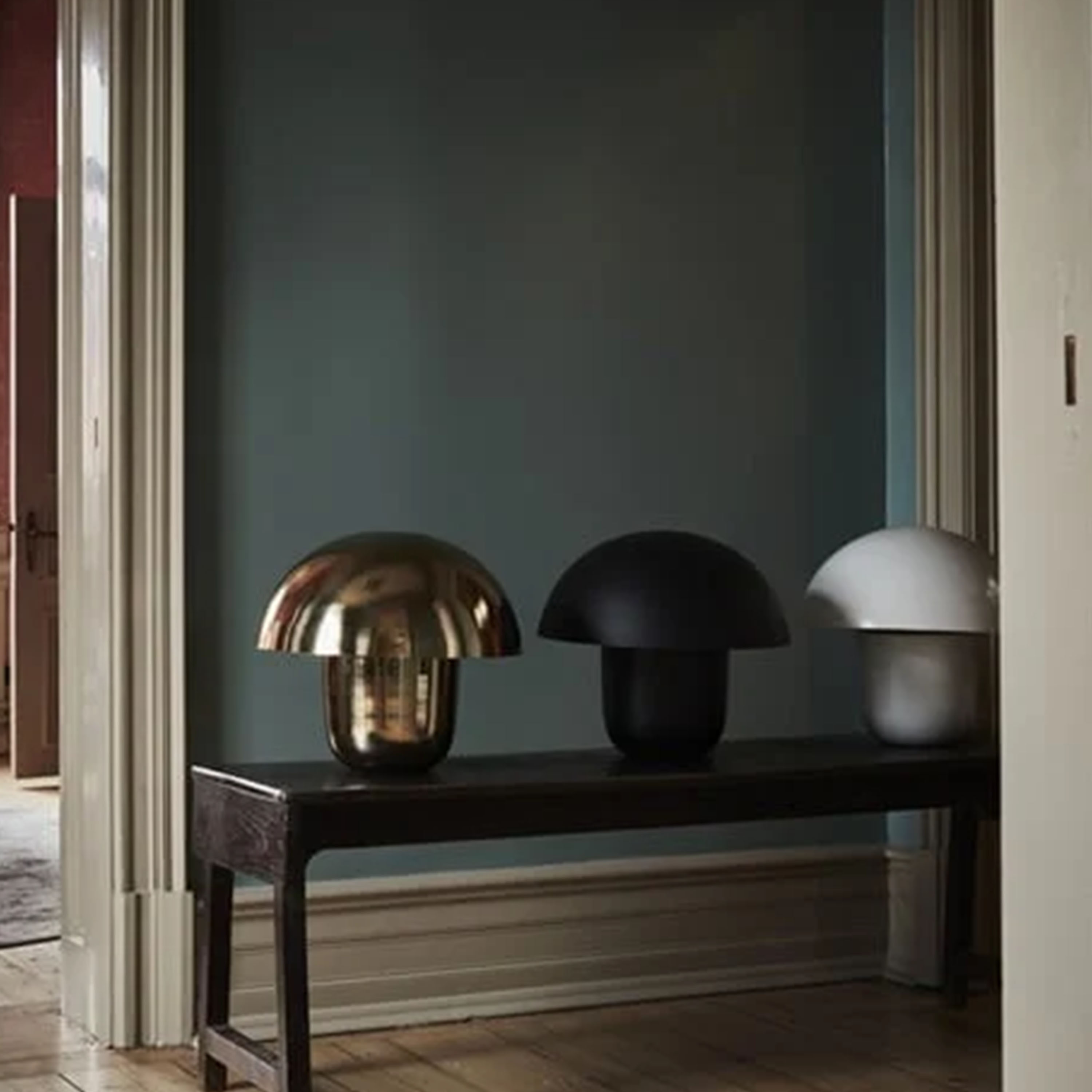 Olsson &amp; Jensen Carl-Johan Bordslampa Guld 44cm