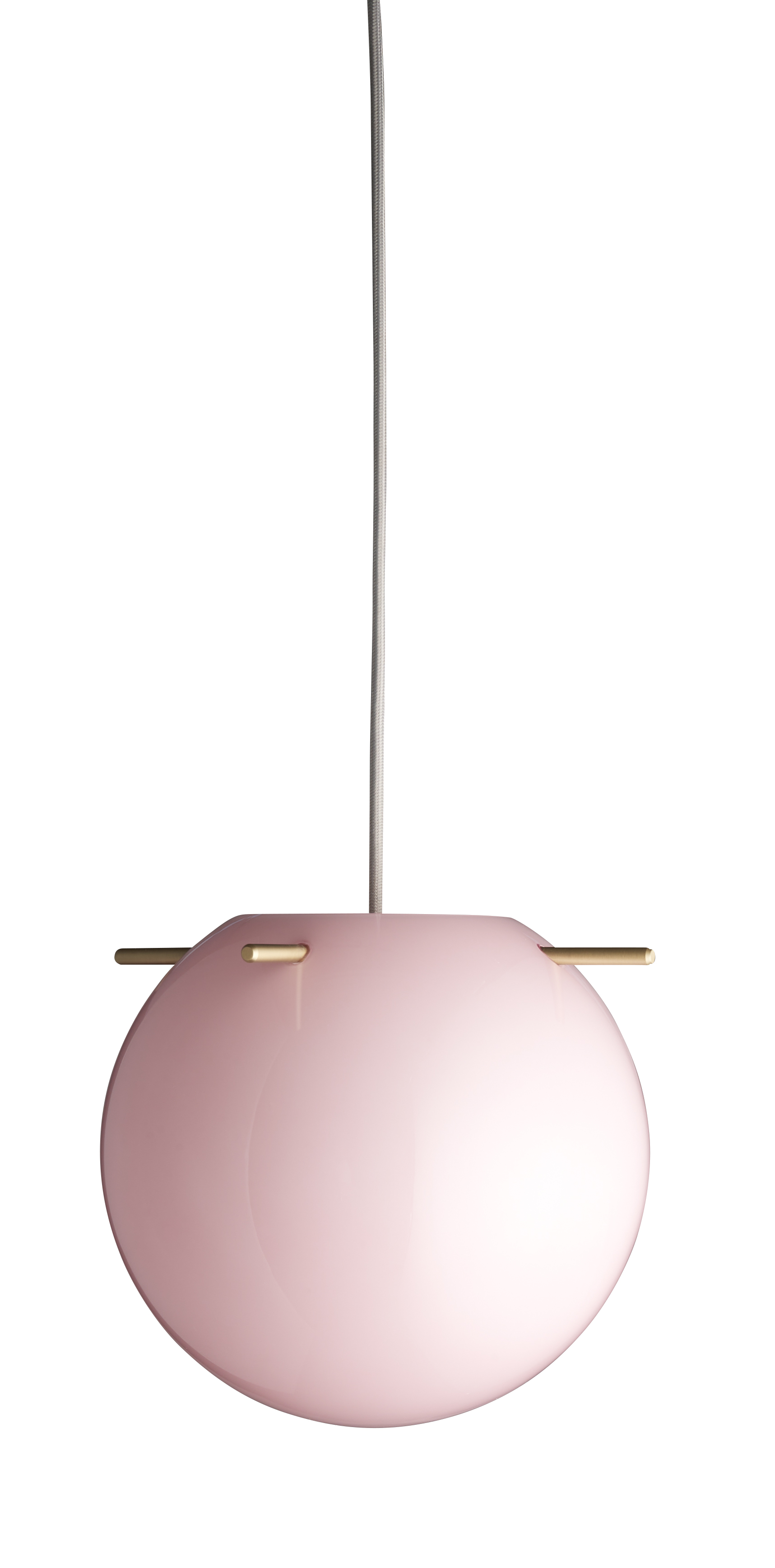 Koi Taklampa Opal Rose/Brass Ø32