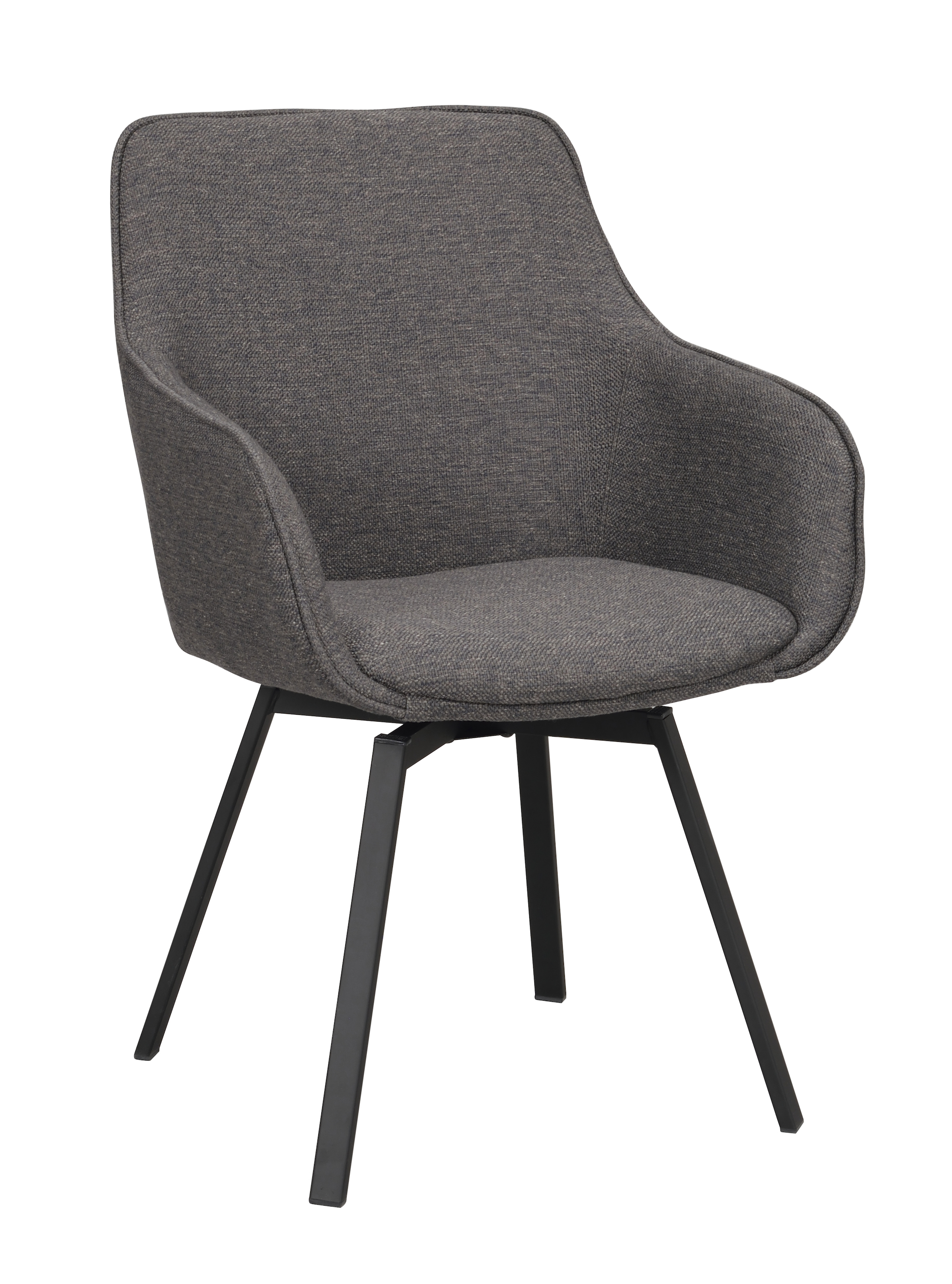 Alison Karmstol Grå/Svart