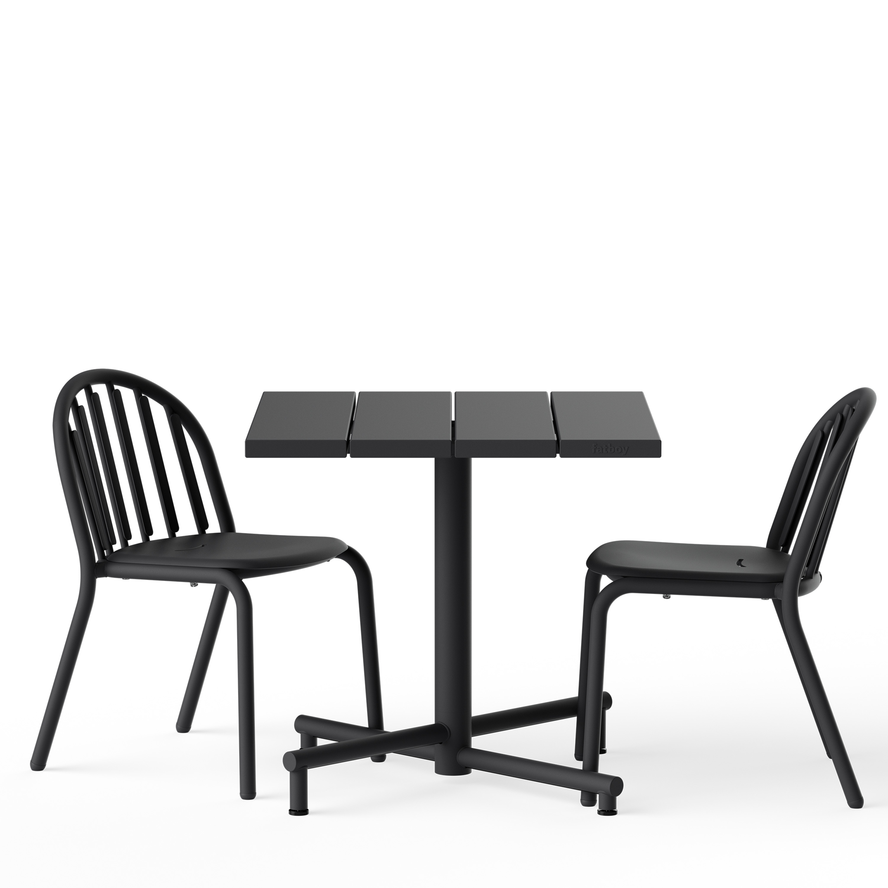 Fatboy Fred's Spisestol Anthracite 2-pack