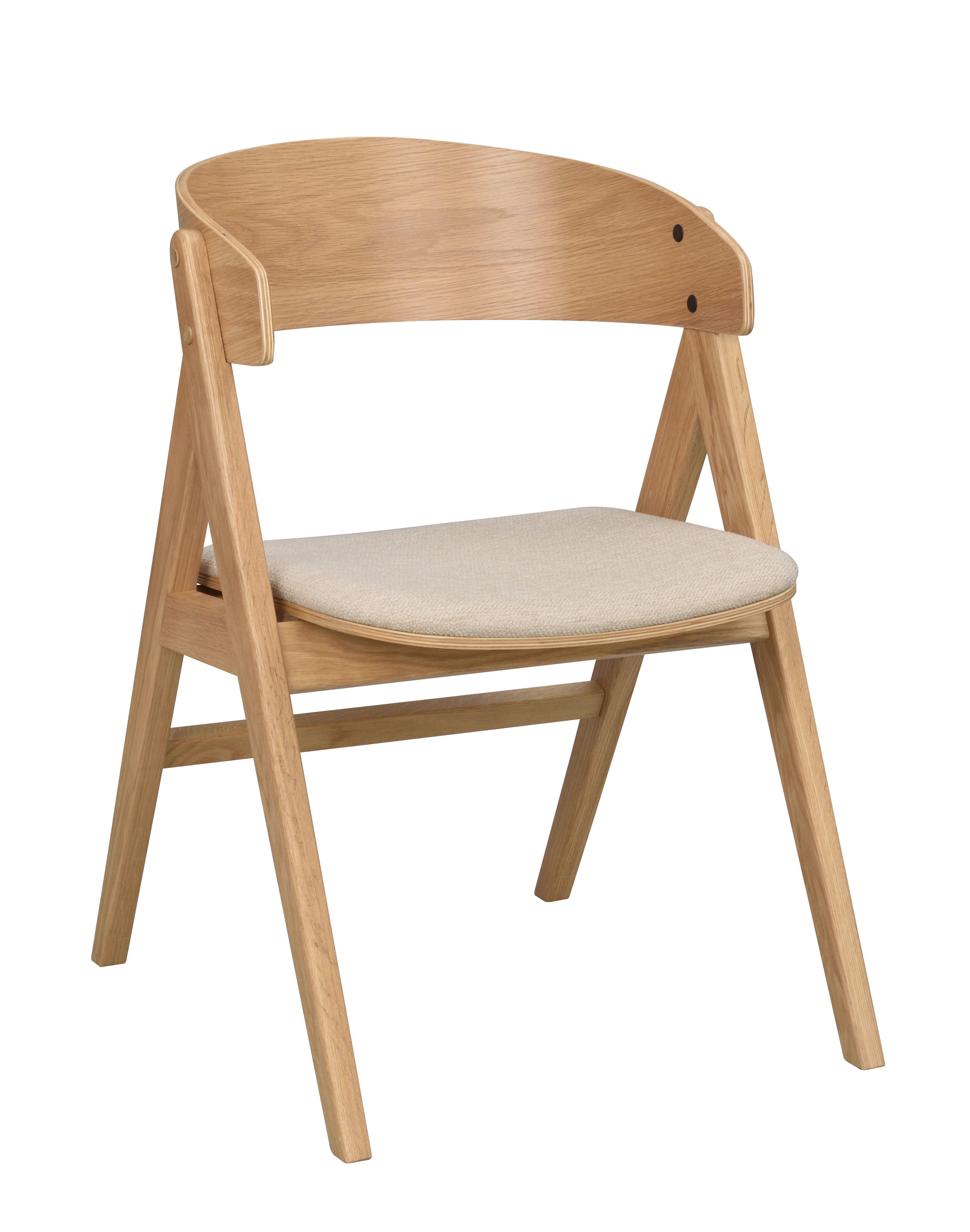 2-pack Rowico Home - Waterton Karmstol Ek/Beige