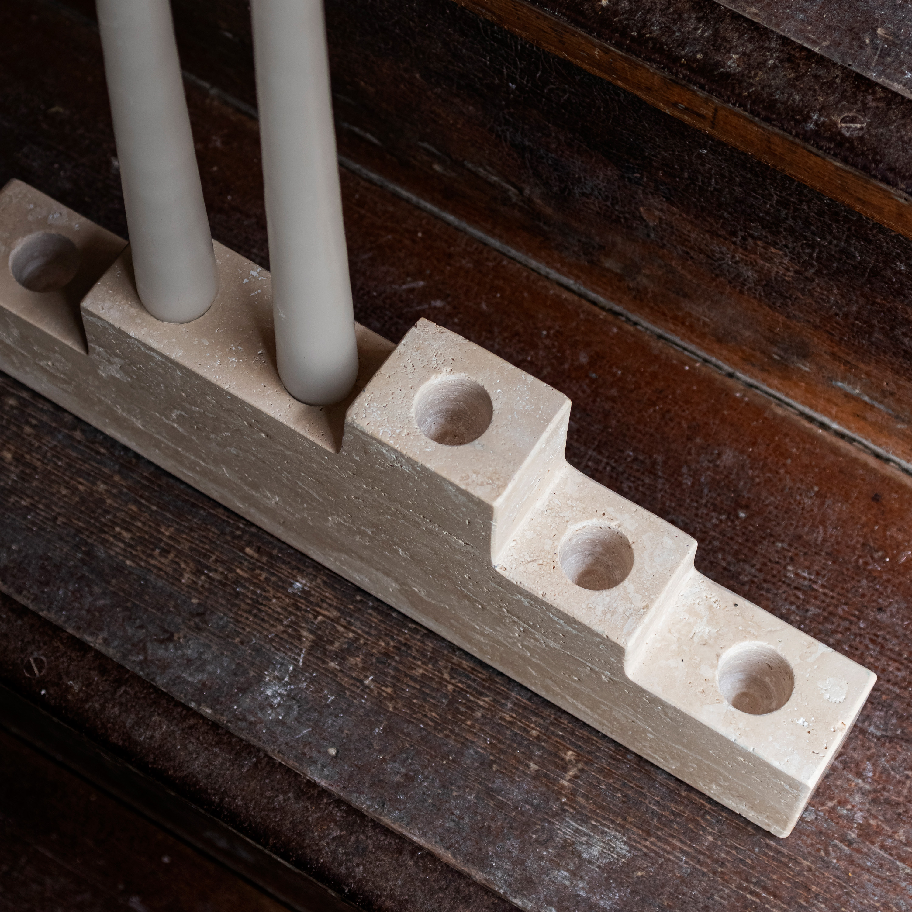 Mette Ditmer Step Kerzenhalter Leinen