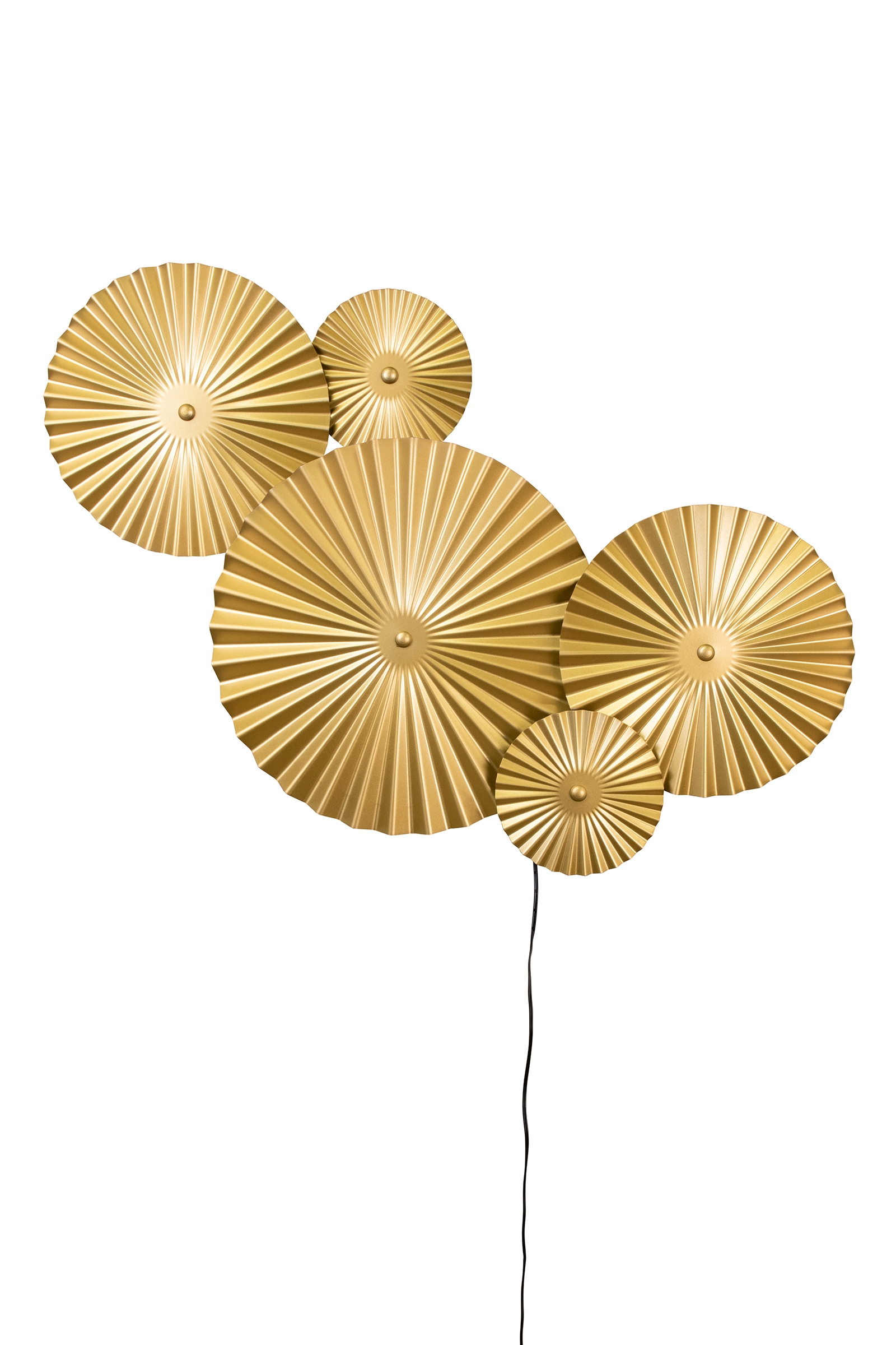 Globen Lighting - Omega Vägglampa Mässing - Guld