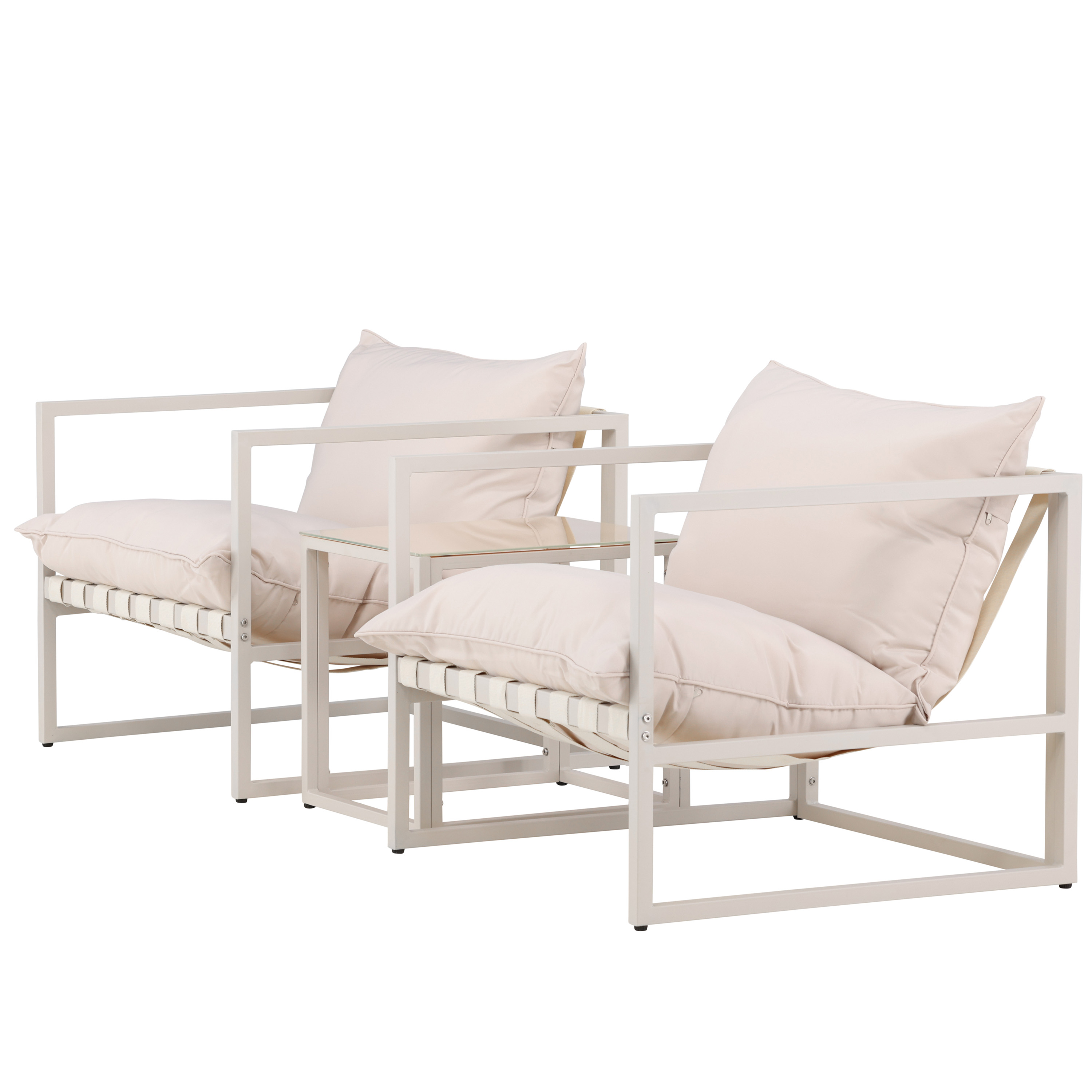 Venture Home Messina Loungeset Beige/Beige