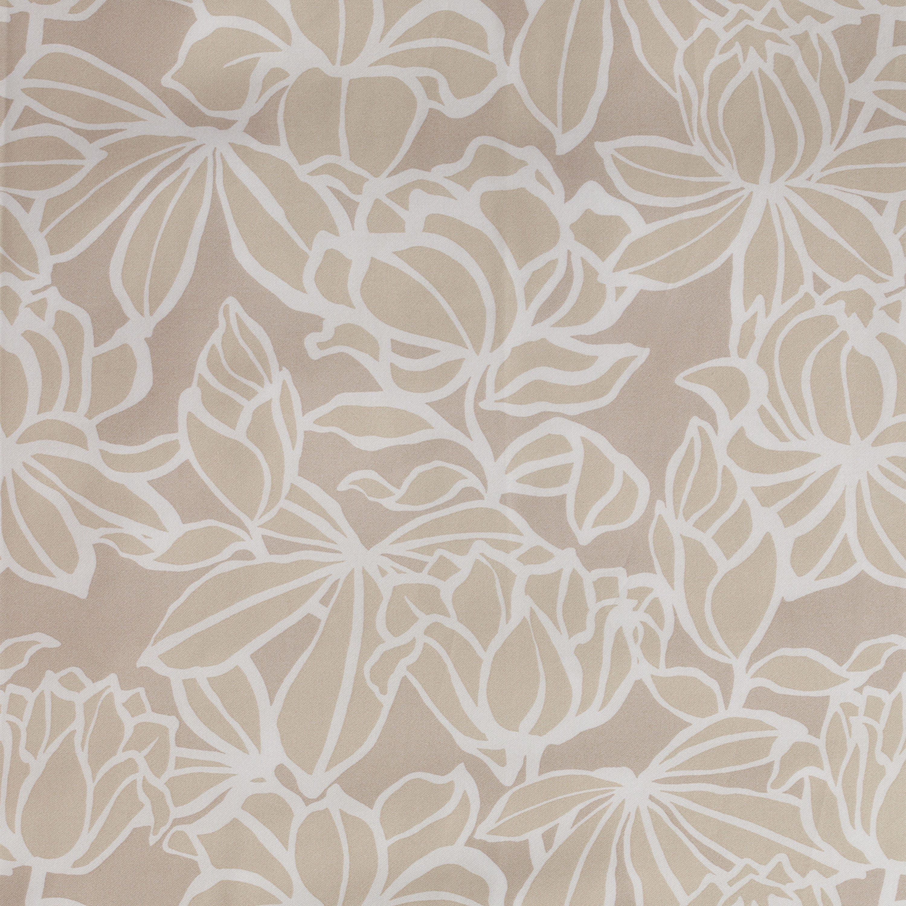 GANT Home Floral 2-teiliges Bettwäscheset Taupe Beige