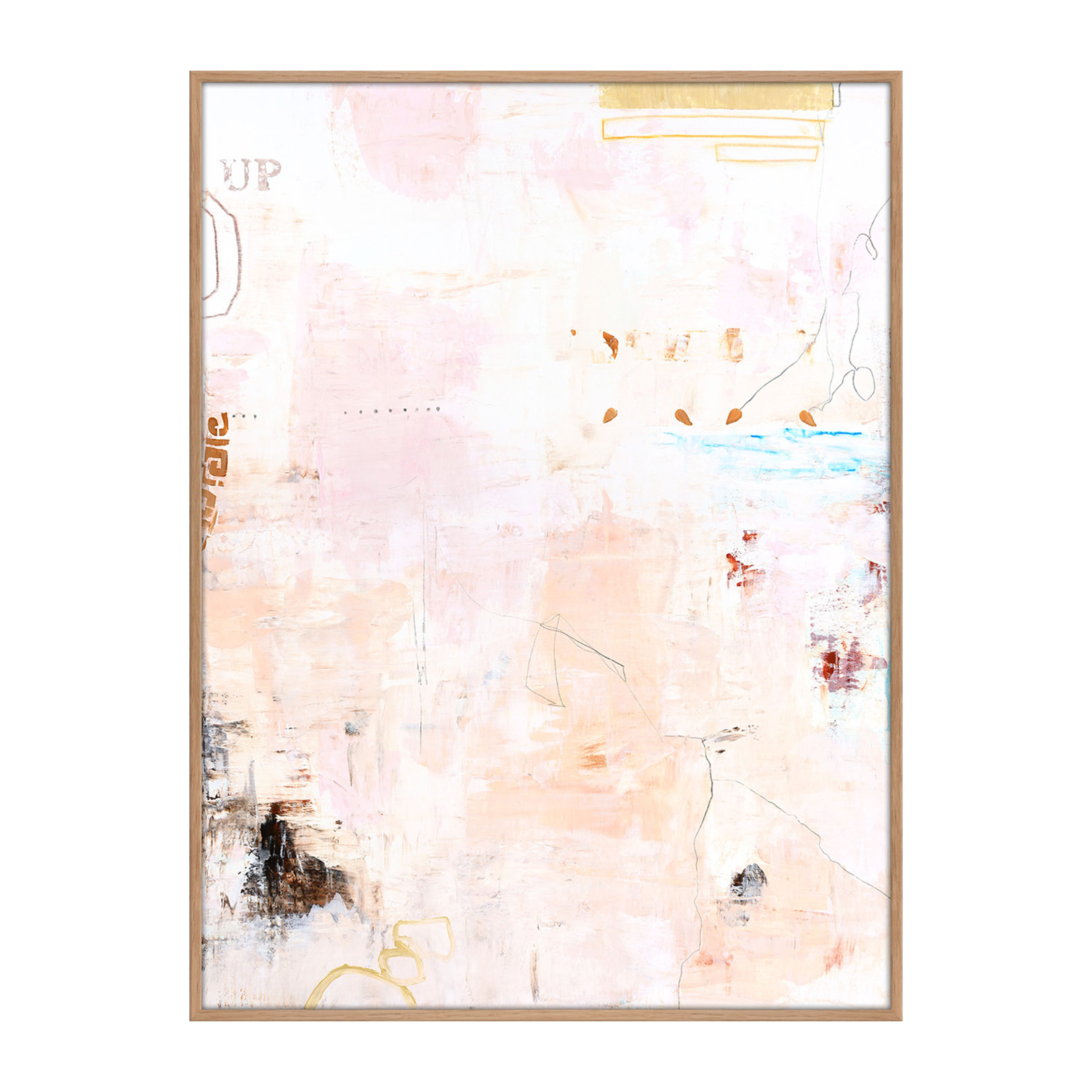 Small Notes Bilde Eikeramme 90x120