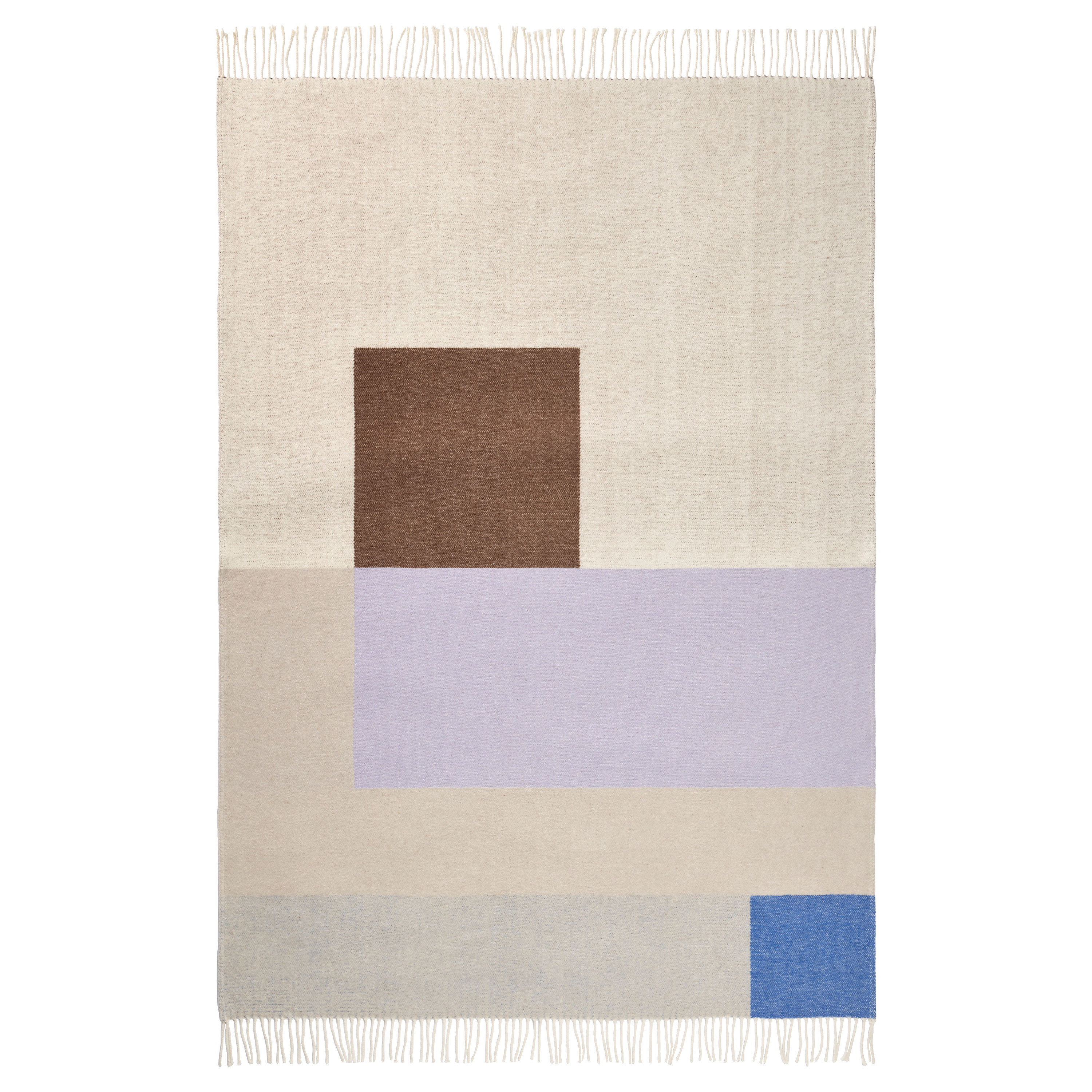 Mette Ditmer - Brick Pläd Lilac 125x190
