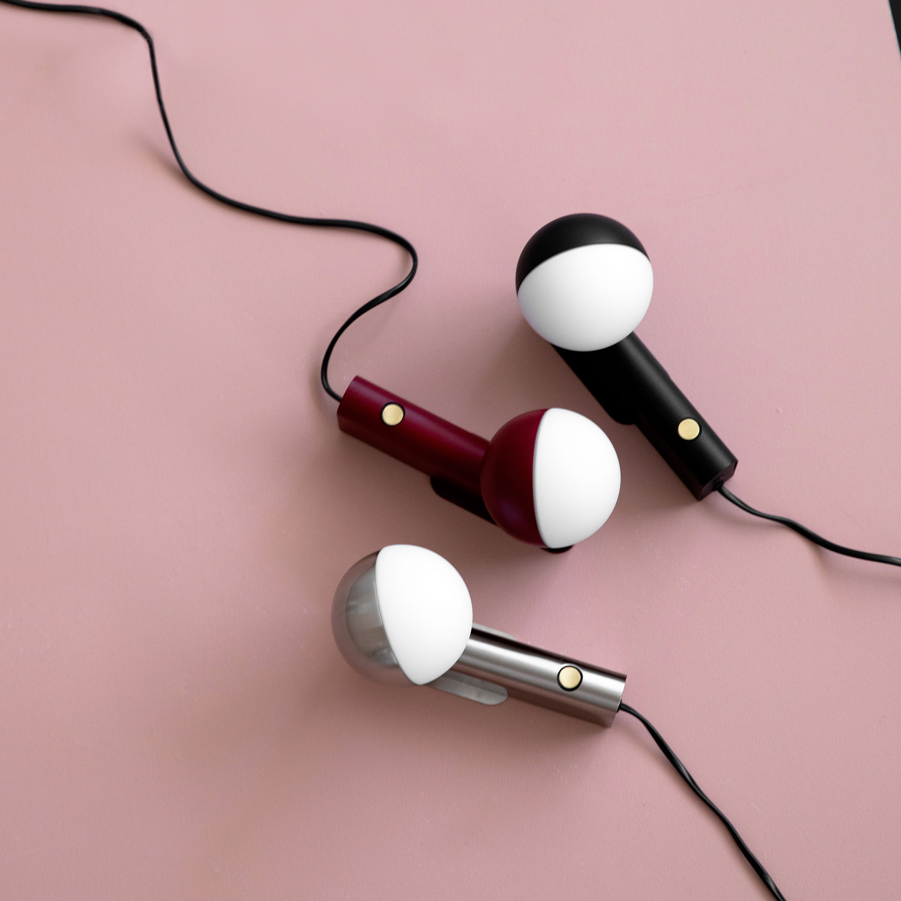 Northern Balancer Mini Vegglampe/Bordlampe Cherry red