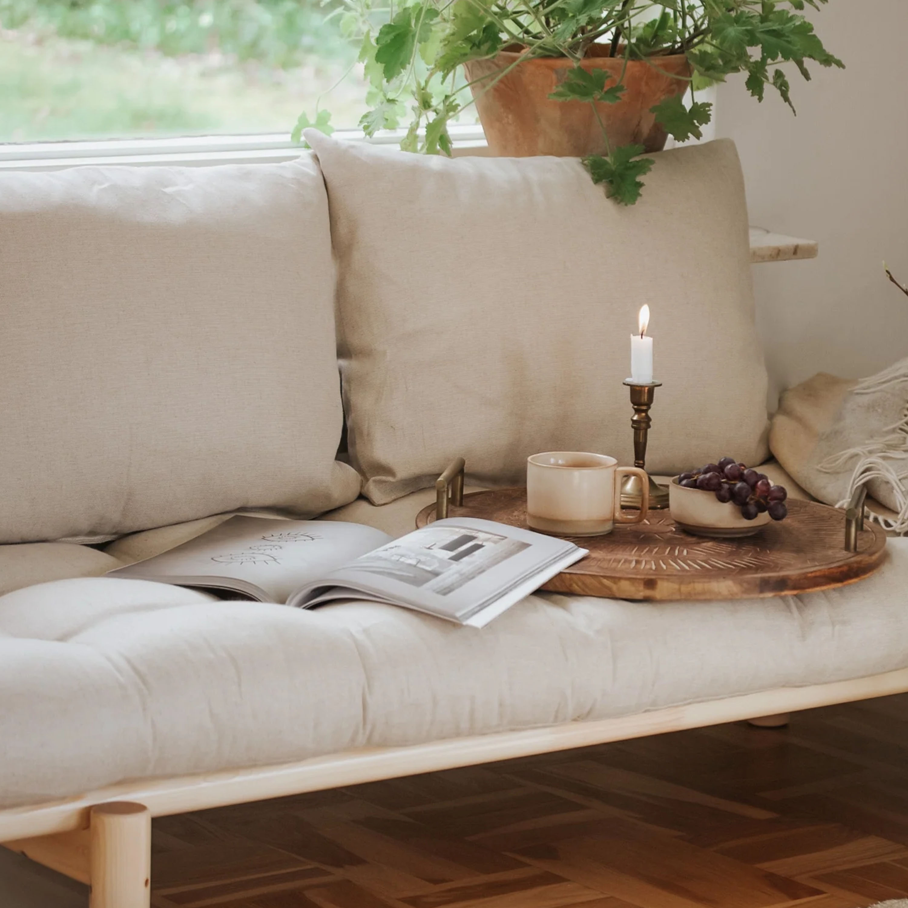 Karup Design Pace Dagseng Natur/Beige 200cm