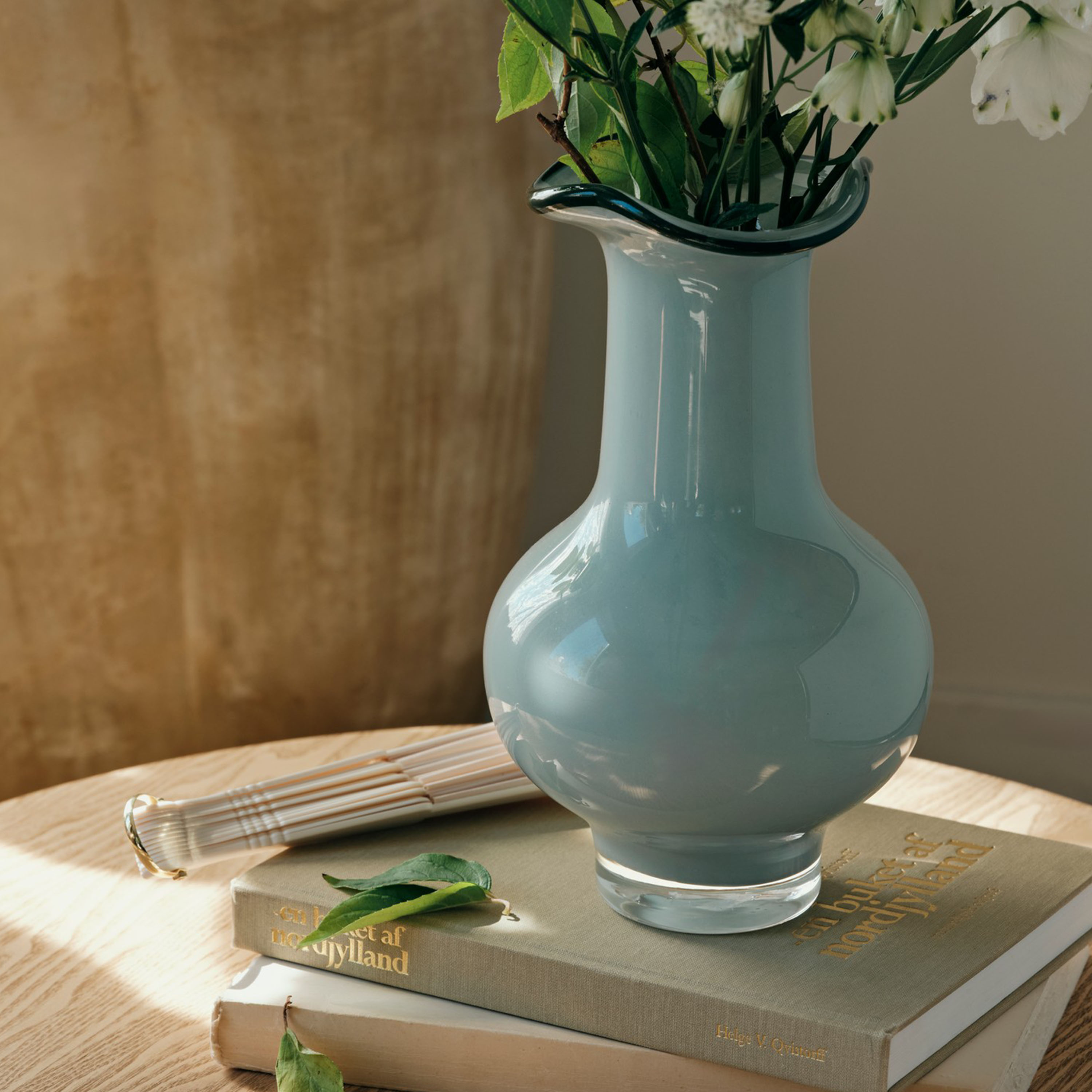 Broste Copenhagen Mirja Maljakko Sininen 26cm