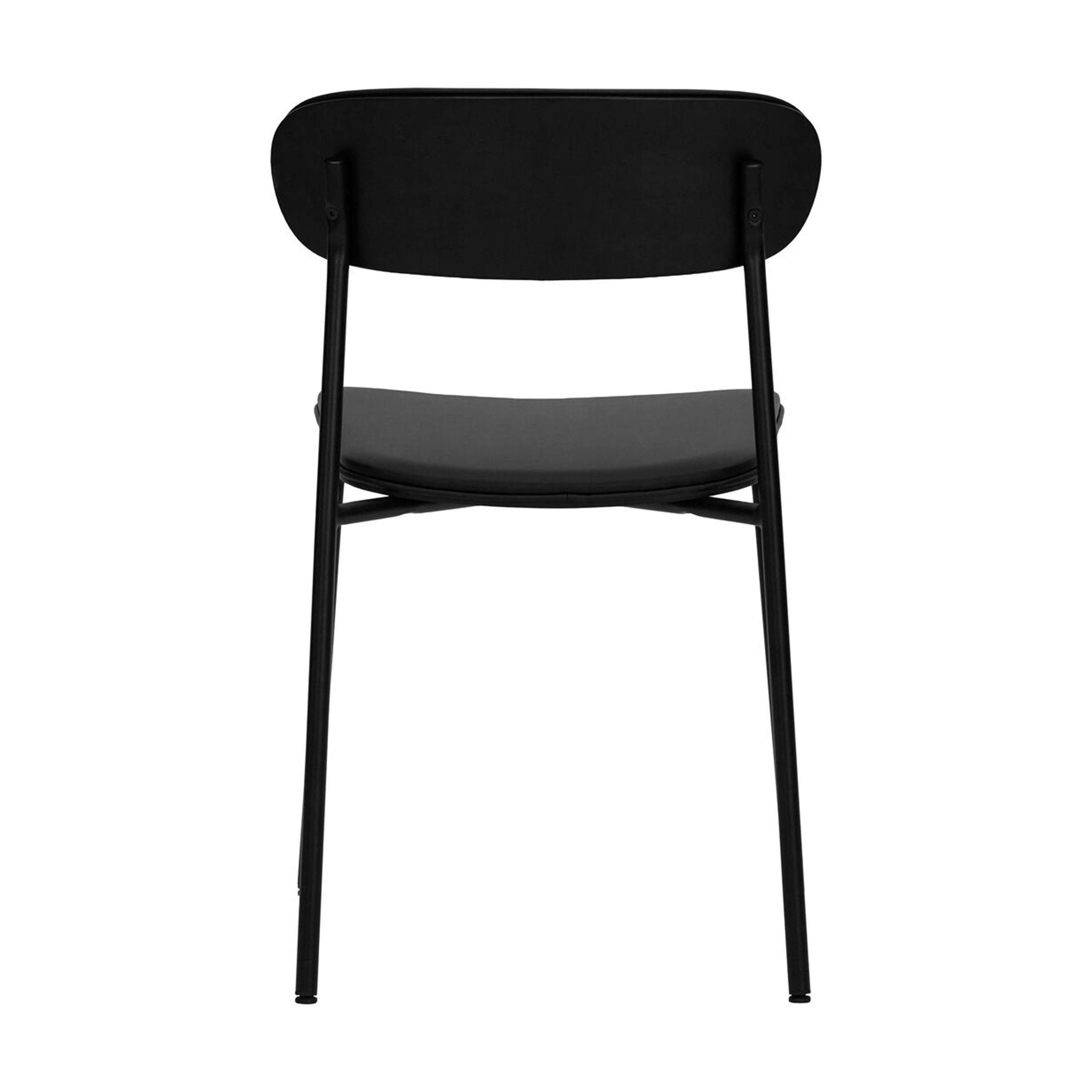 House Doctor Pova Essstuhl Schwarz 2-pack