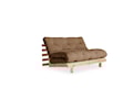 Roots Bäddsoffa Natur/Mocca 140cm