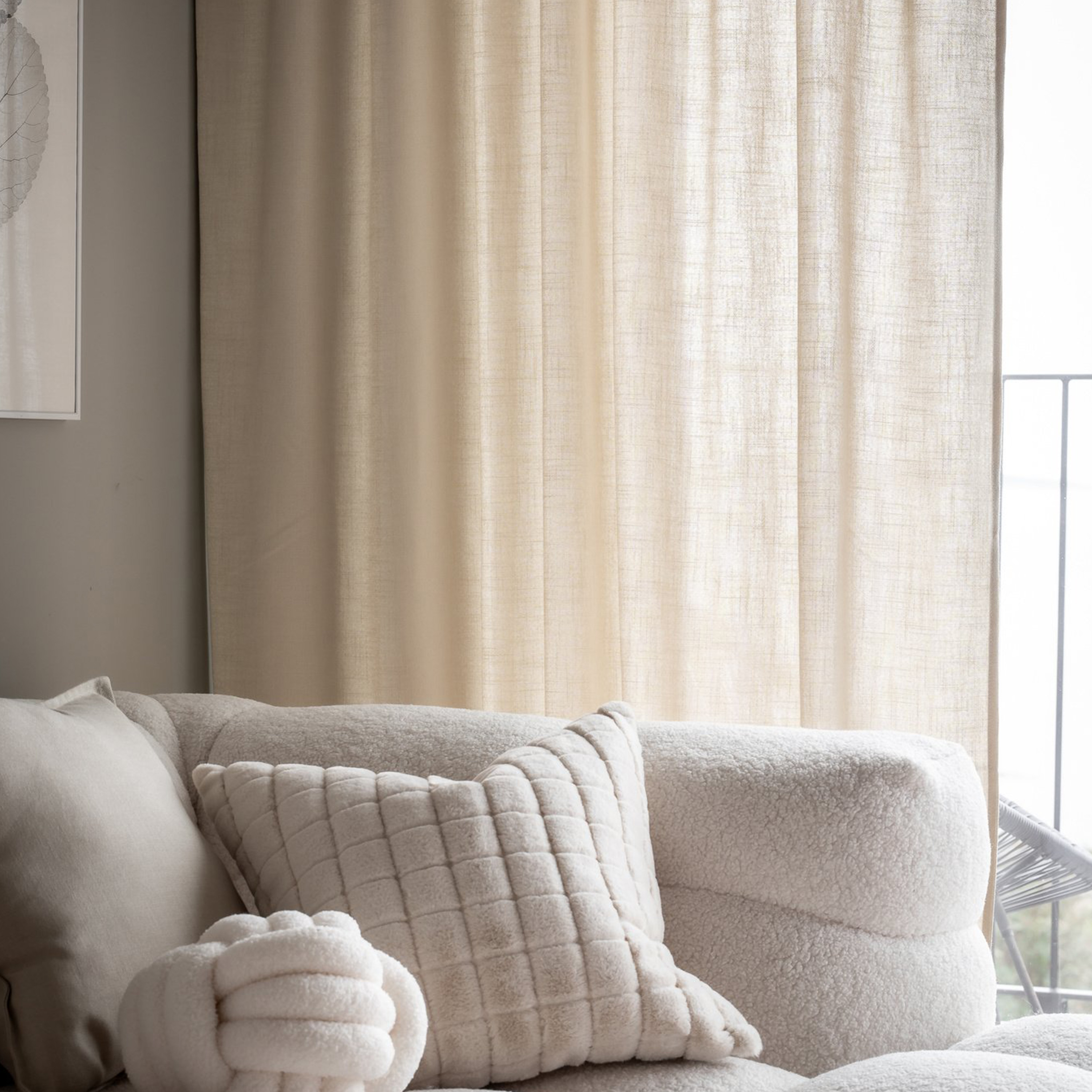 Svanefors Cecil Vorhang Länge Leinen 290x350