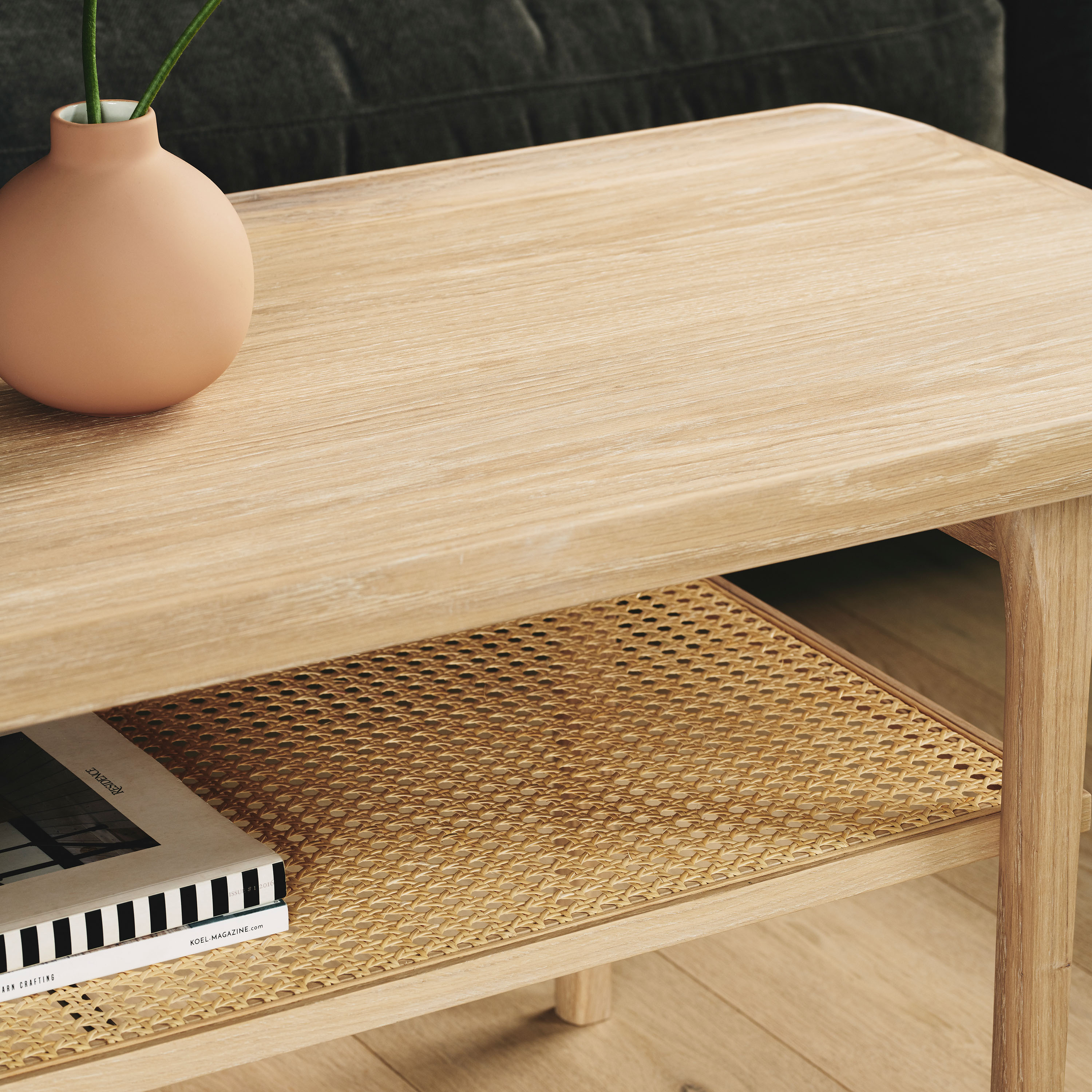 Aakjaer Furniture No.25 Sohvapöytä Valkoöljytty Tammi