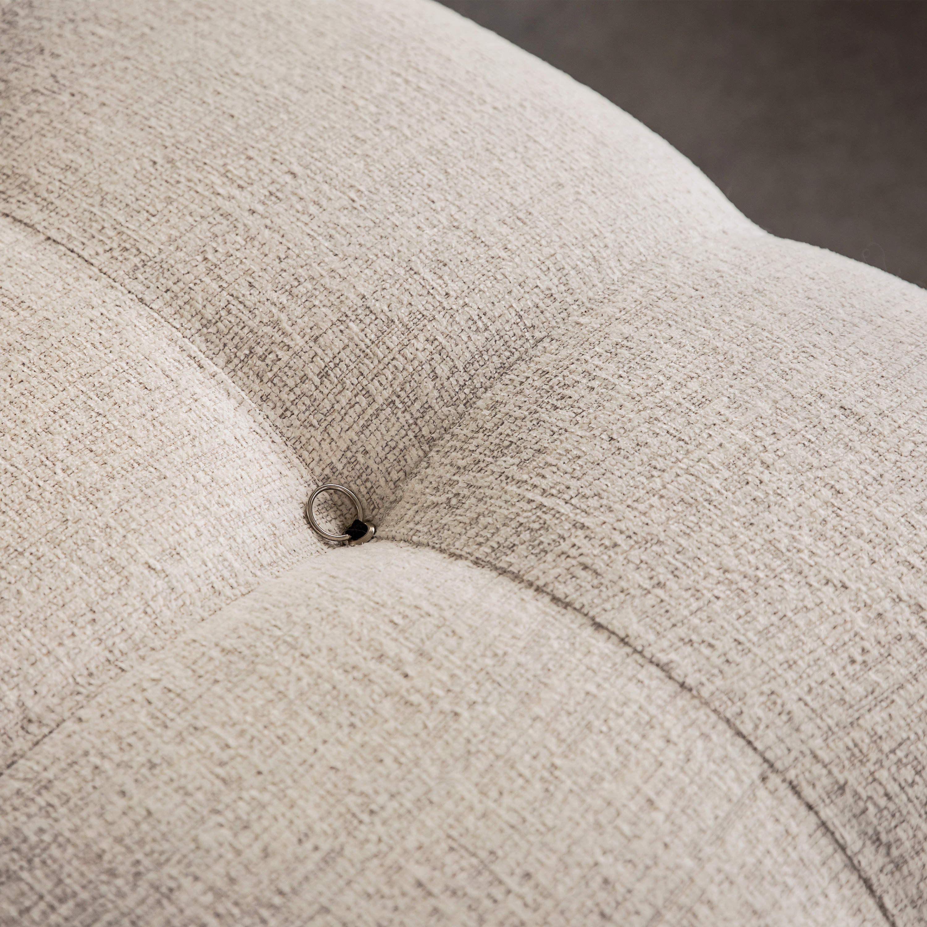 Sleepo Collection Blanca Fotskammel Cream