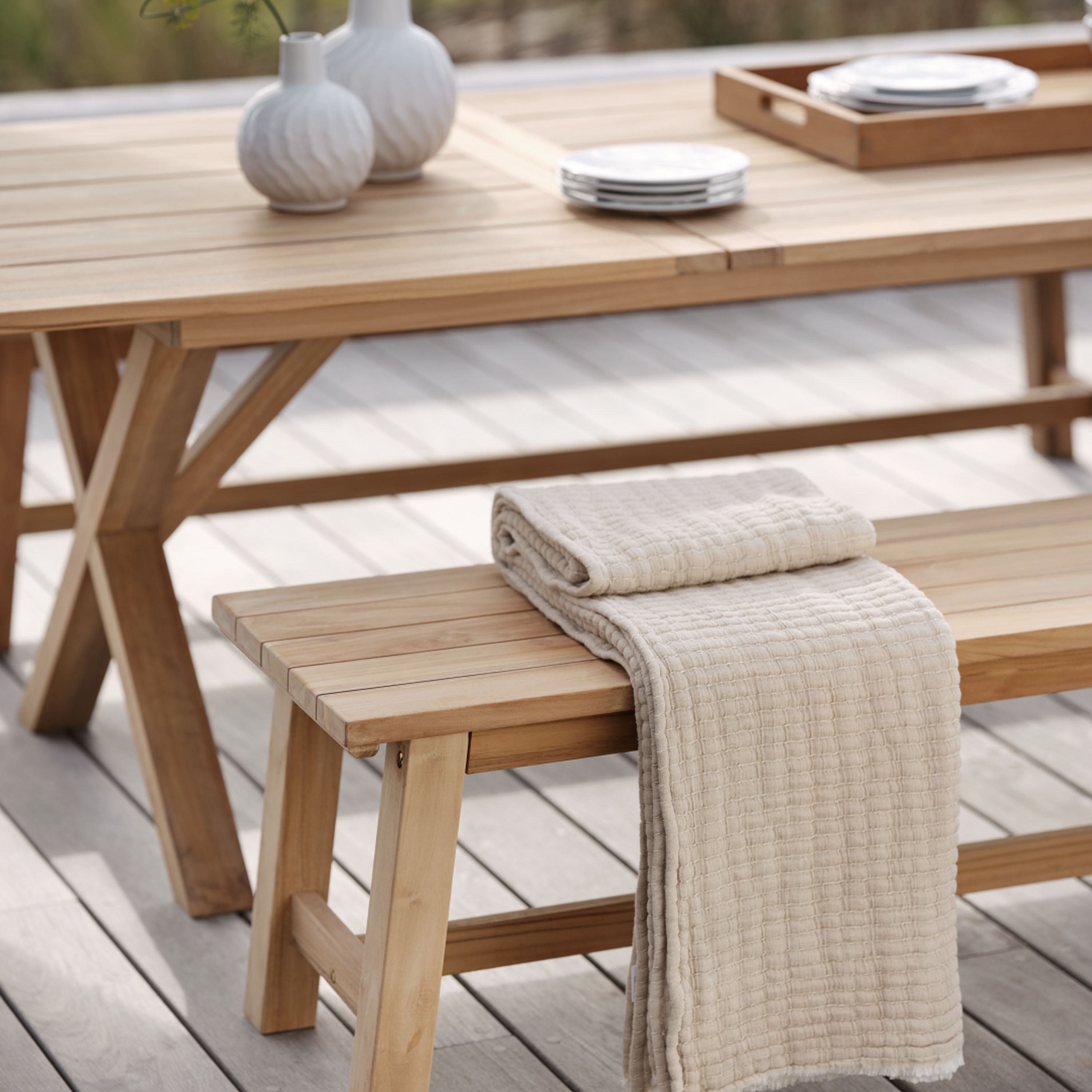 Brafab Keros Bänk Natur 190cm