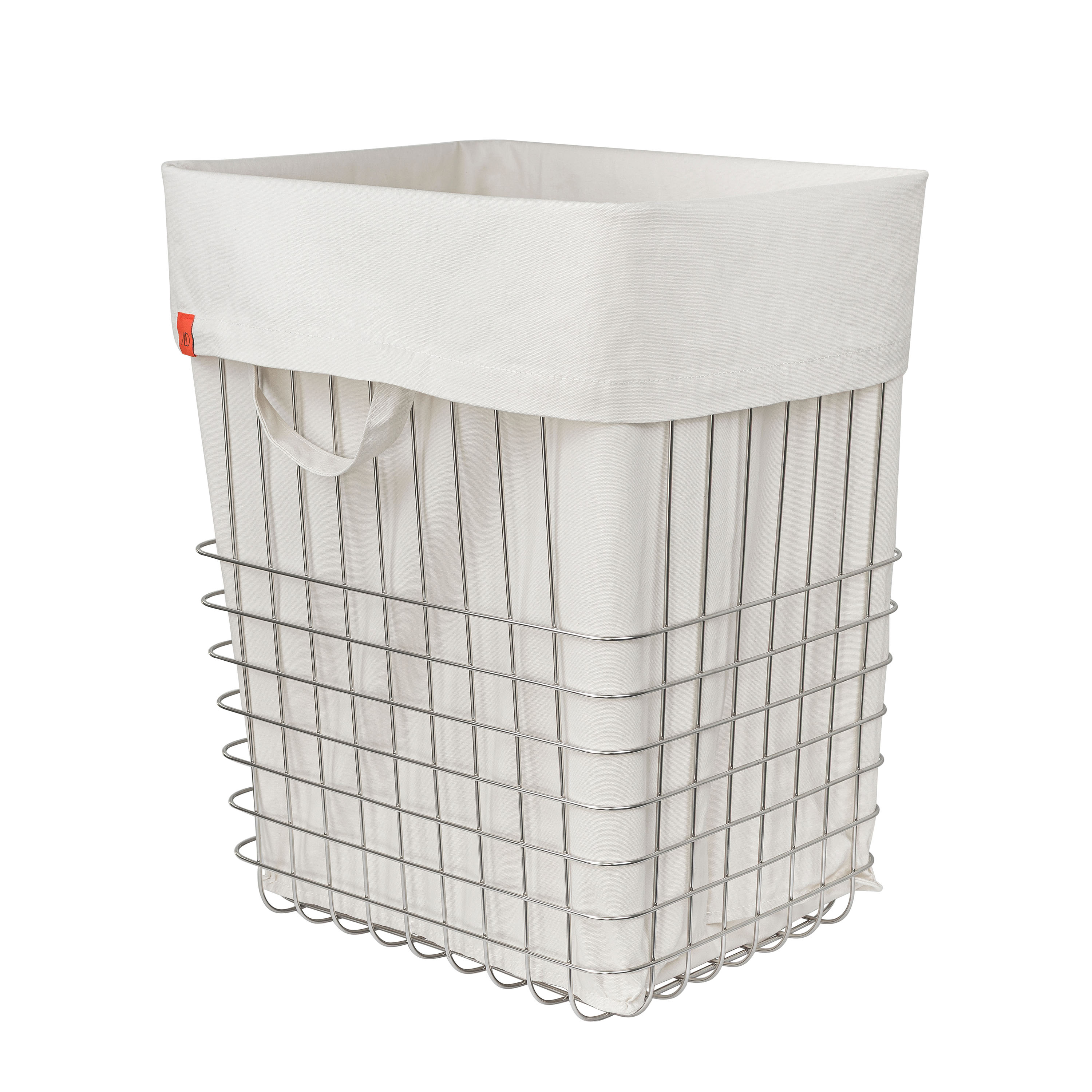 Store-it Kurv med Stoffpose Krom Large