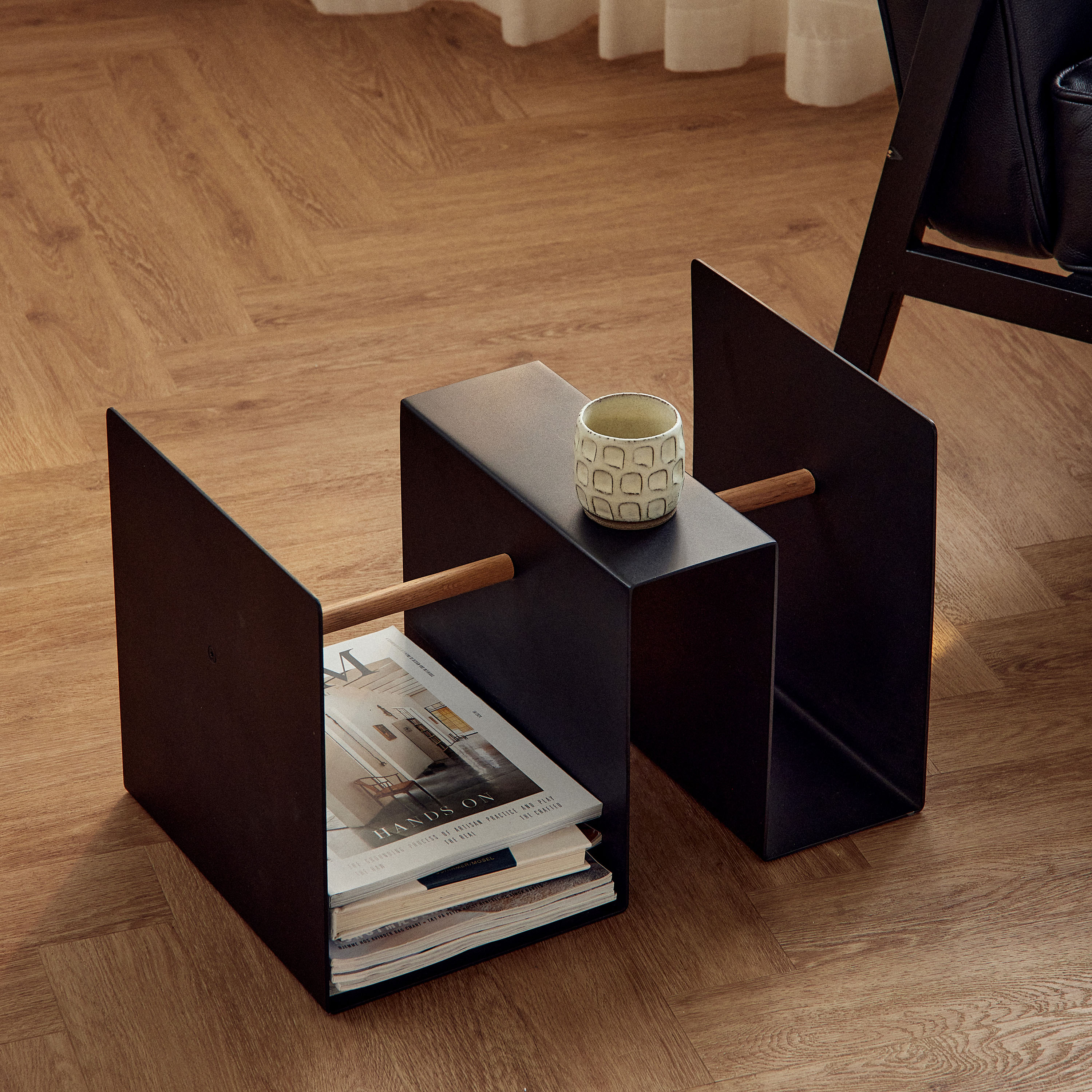Andersen Furniture Edge Sidobord Powder Coated Metal Black