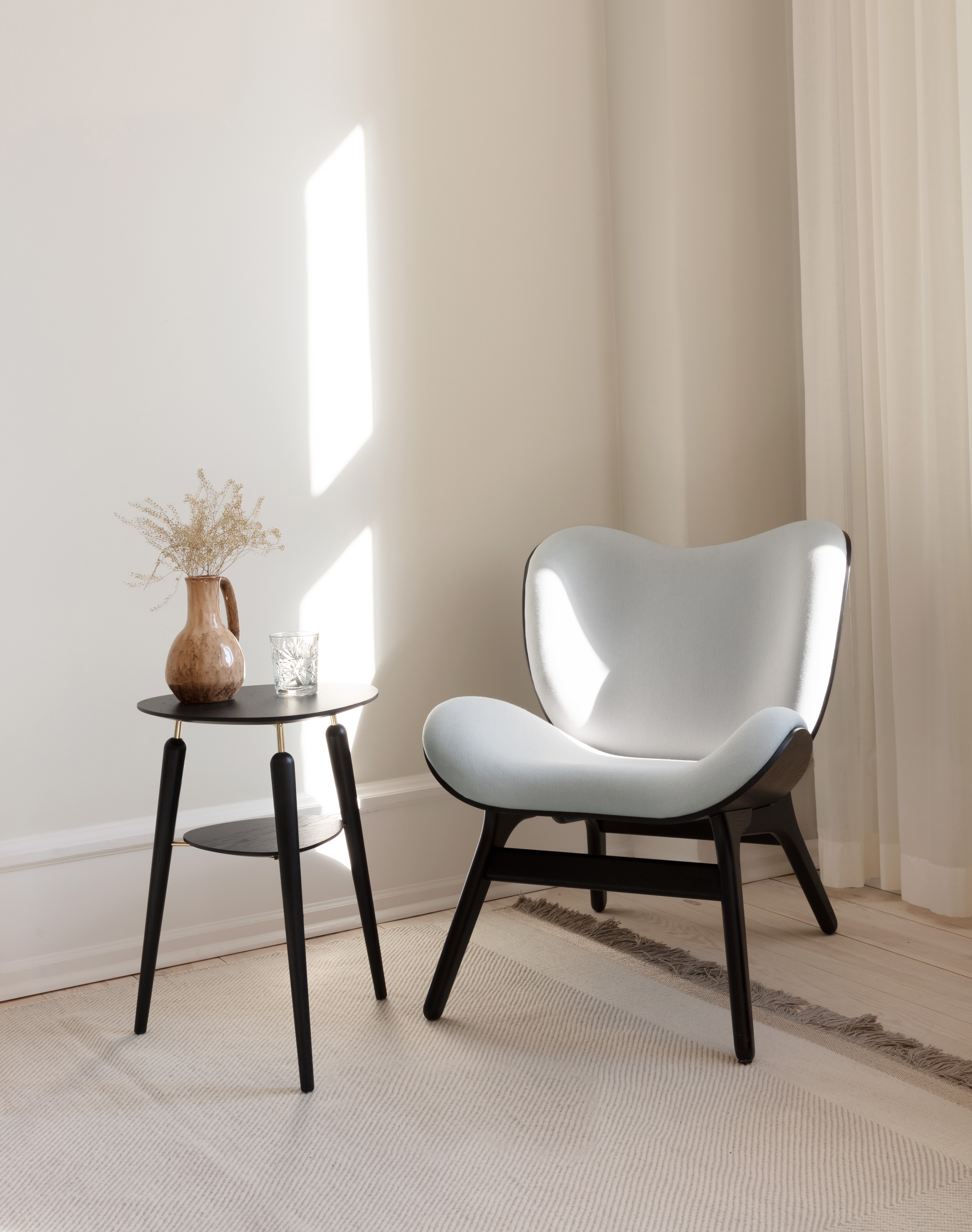 Umage My Spot Sidobord Black Oak/Brass