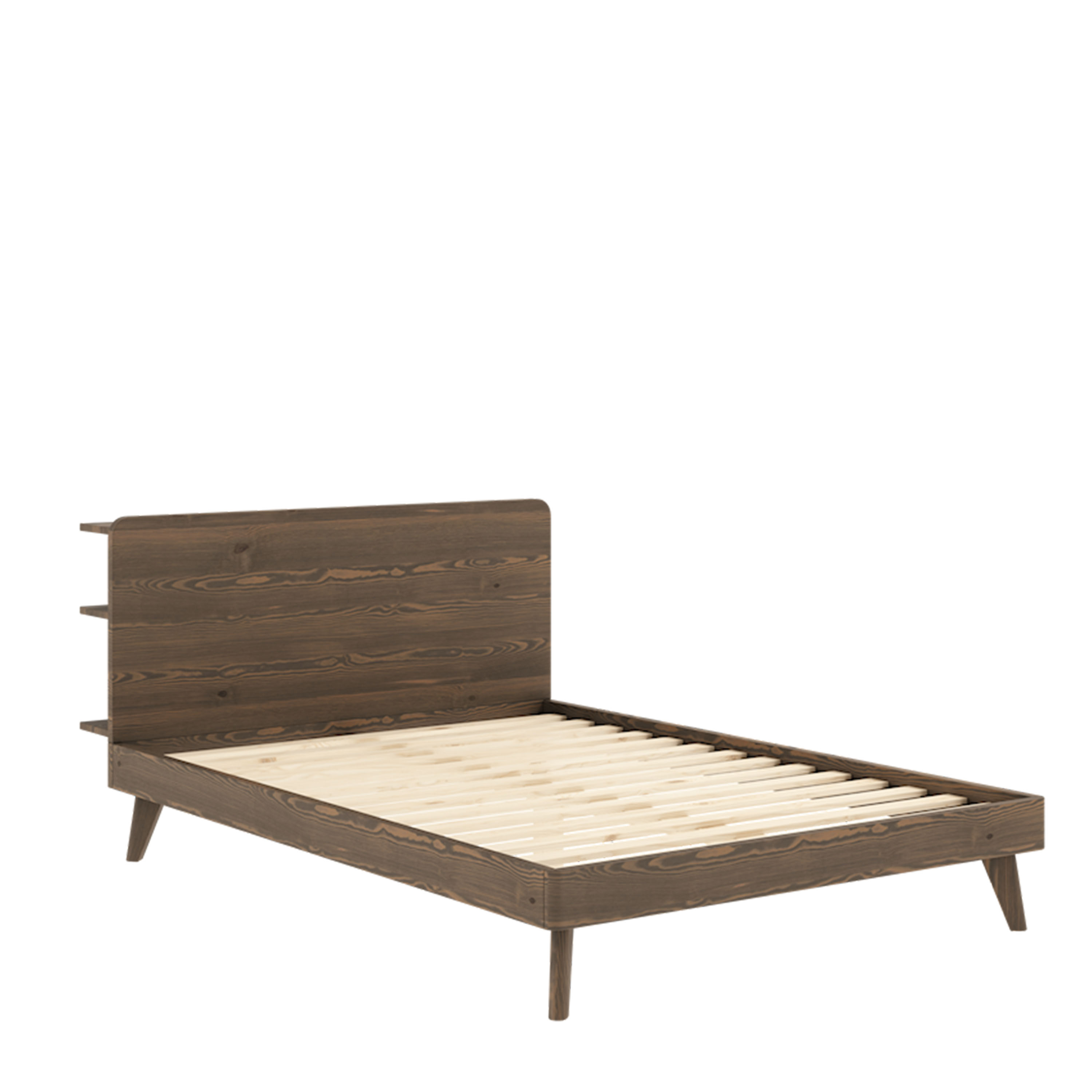 Retreat Bed Frame Brown 140x200