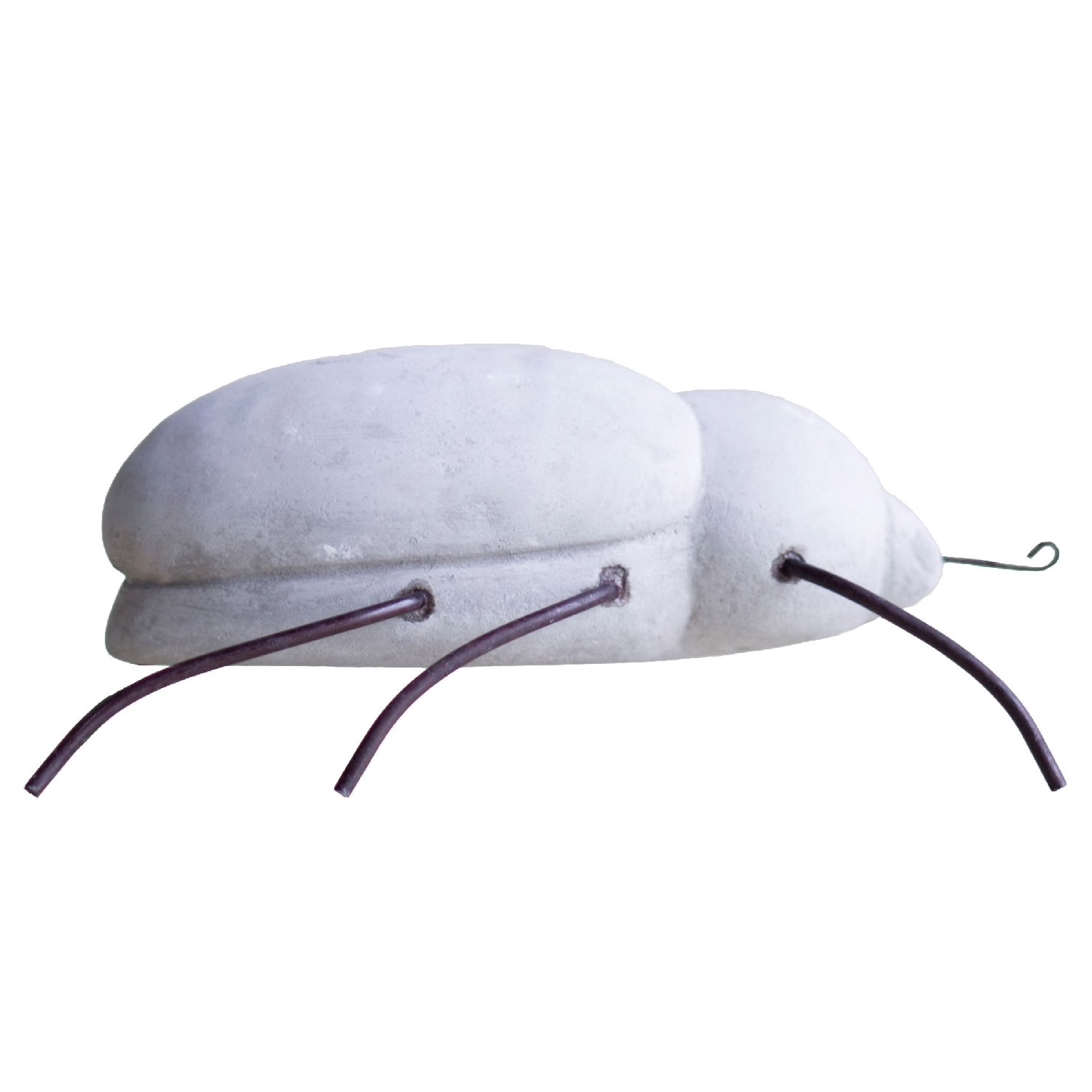 Concrete Bugs Beetle Dekorasjon Grå