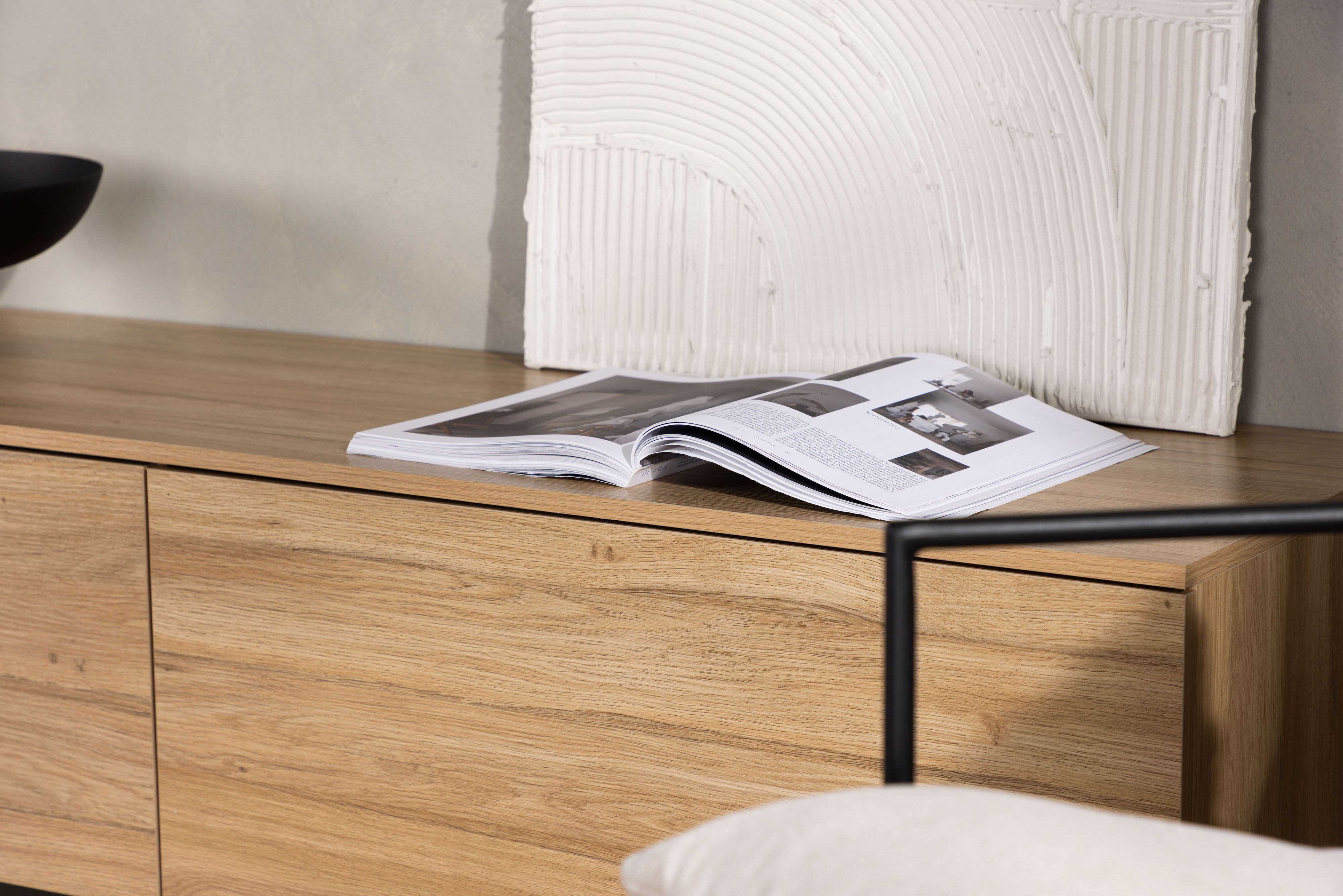 Venture Home Frihamn TV-bänk Ek