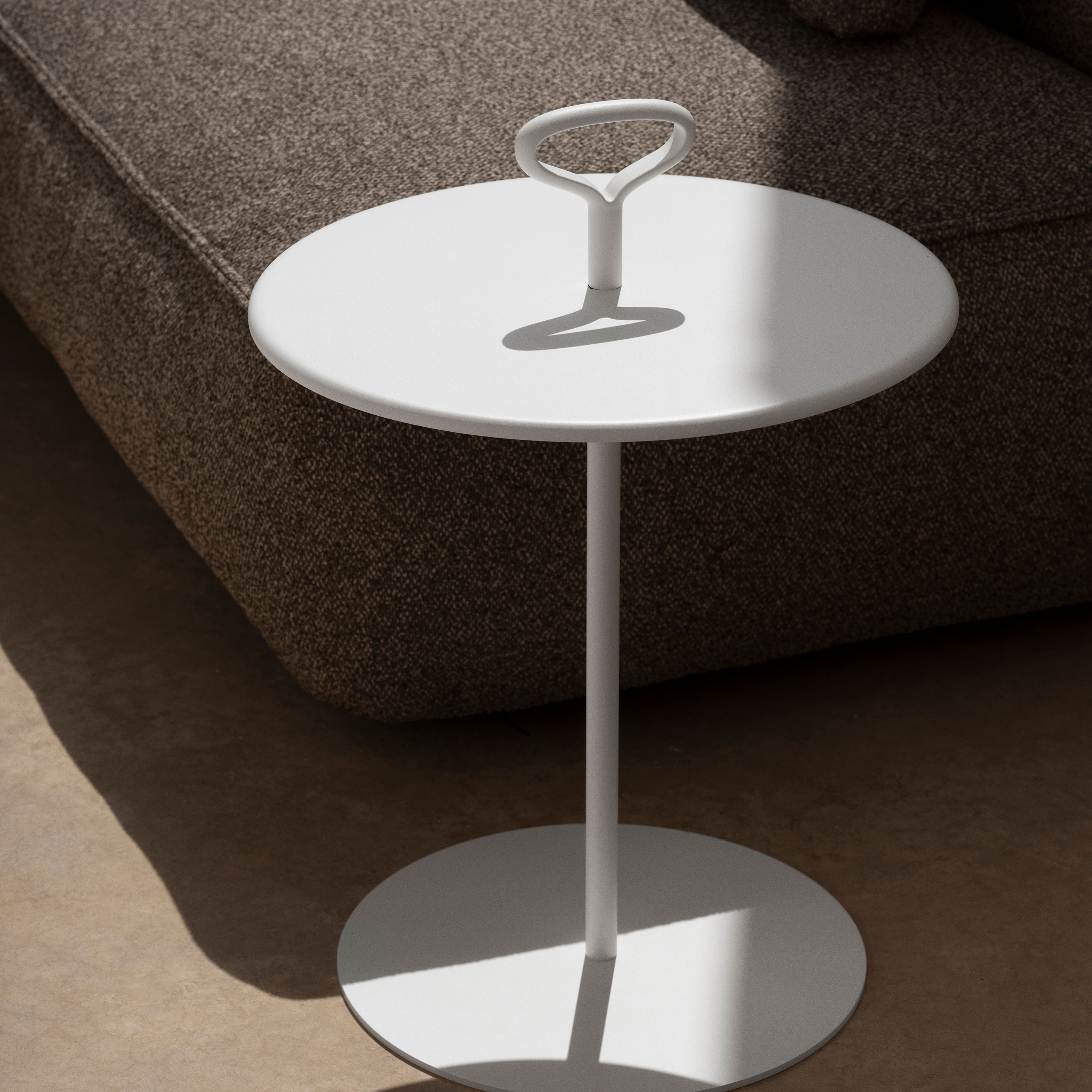 Blomus Porter Sidobord White Ø42