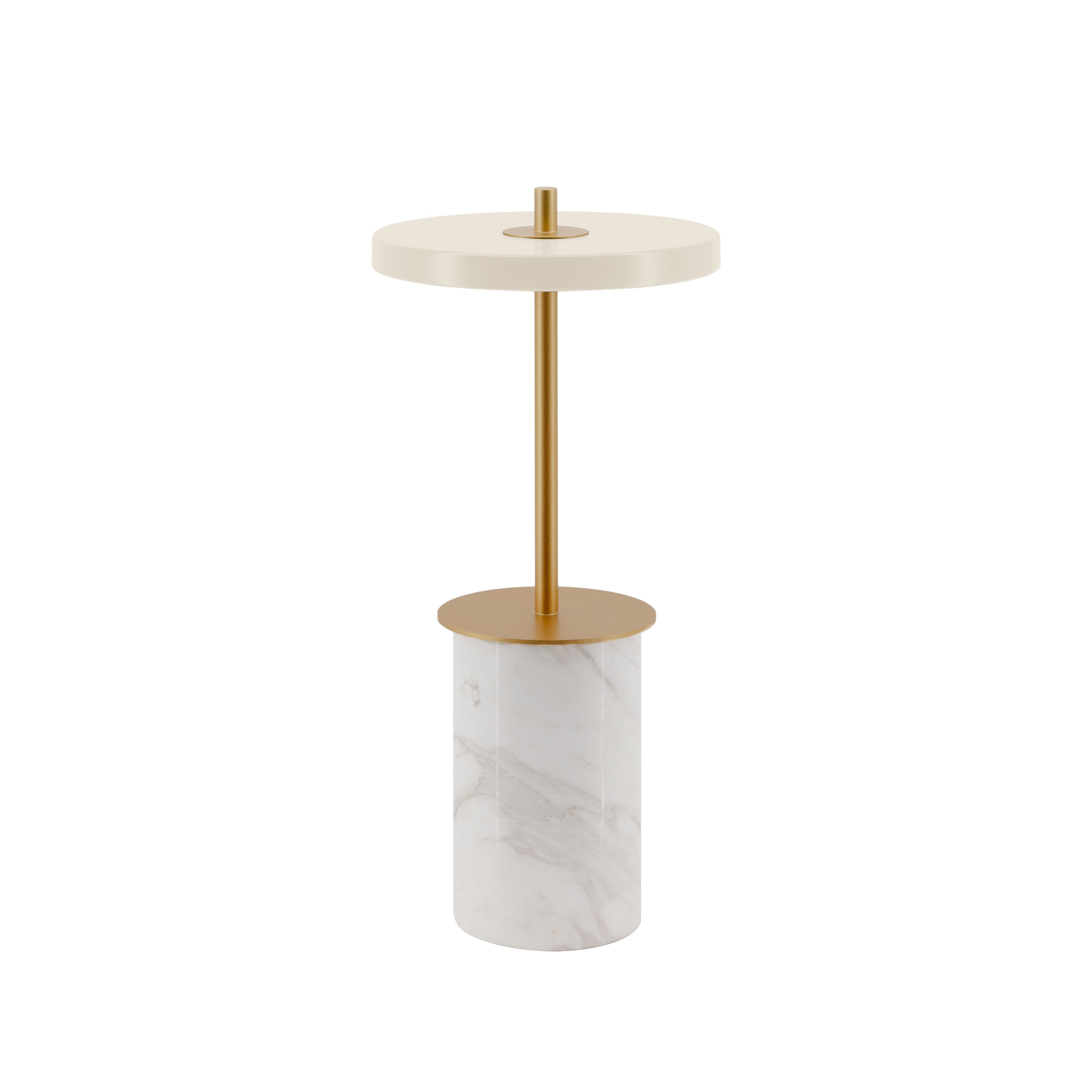 Umage Asteria Move Mini Tragbare Tischlampe White Marble
