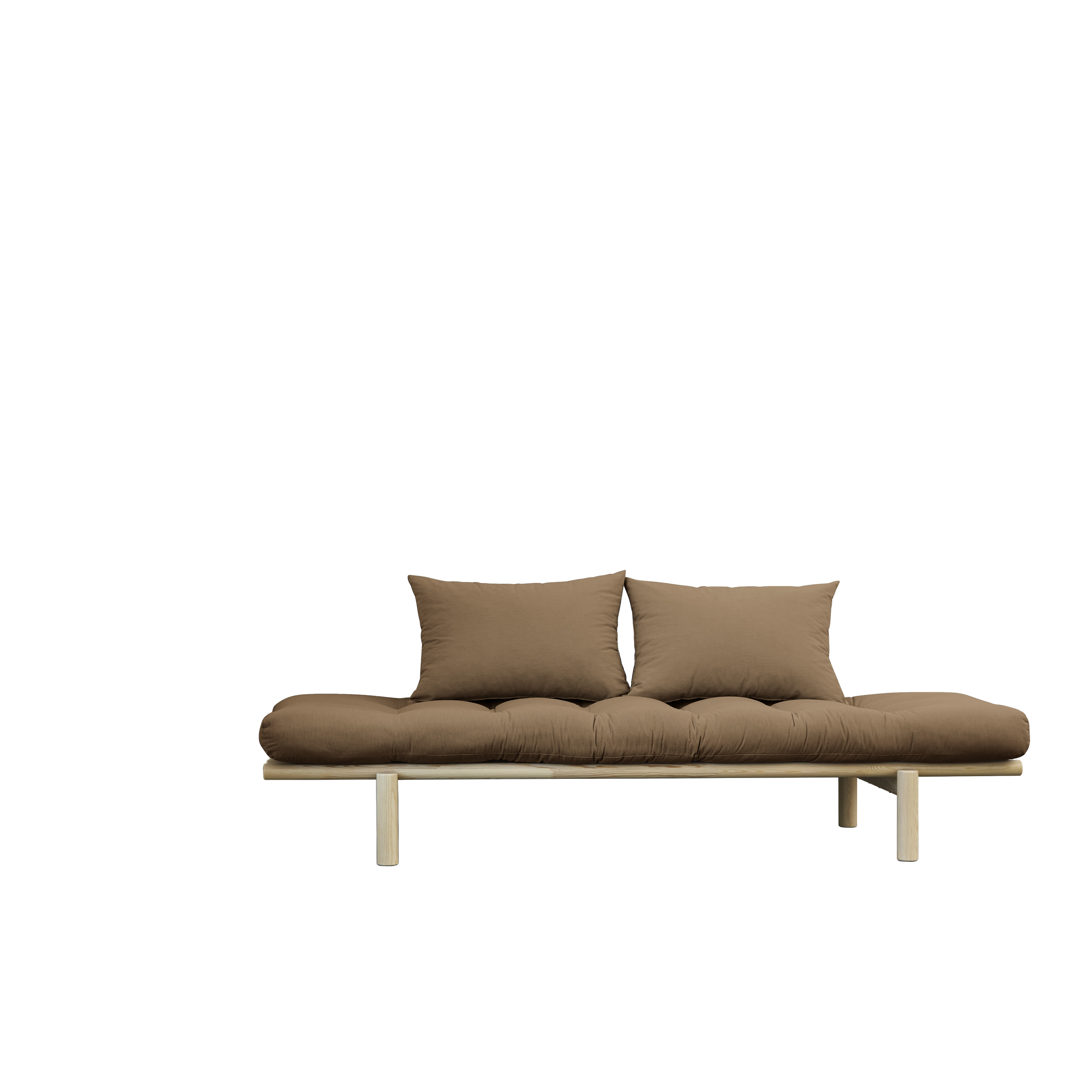 Karup Design - Pace Tagesbett Natur/Mocca 200cm - Braun