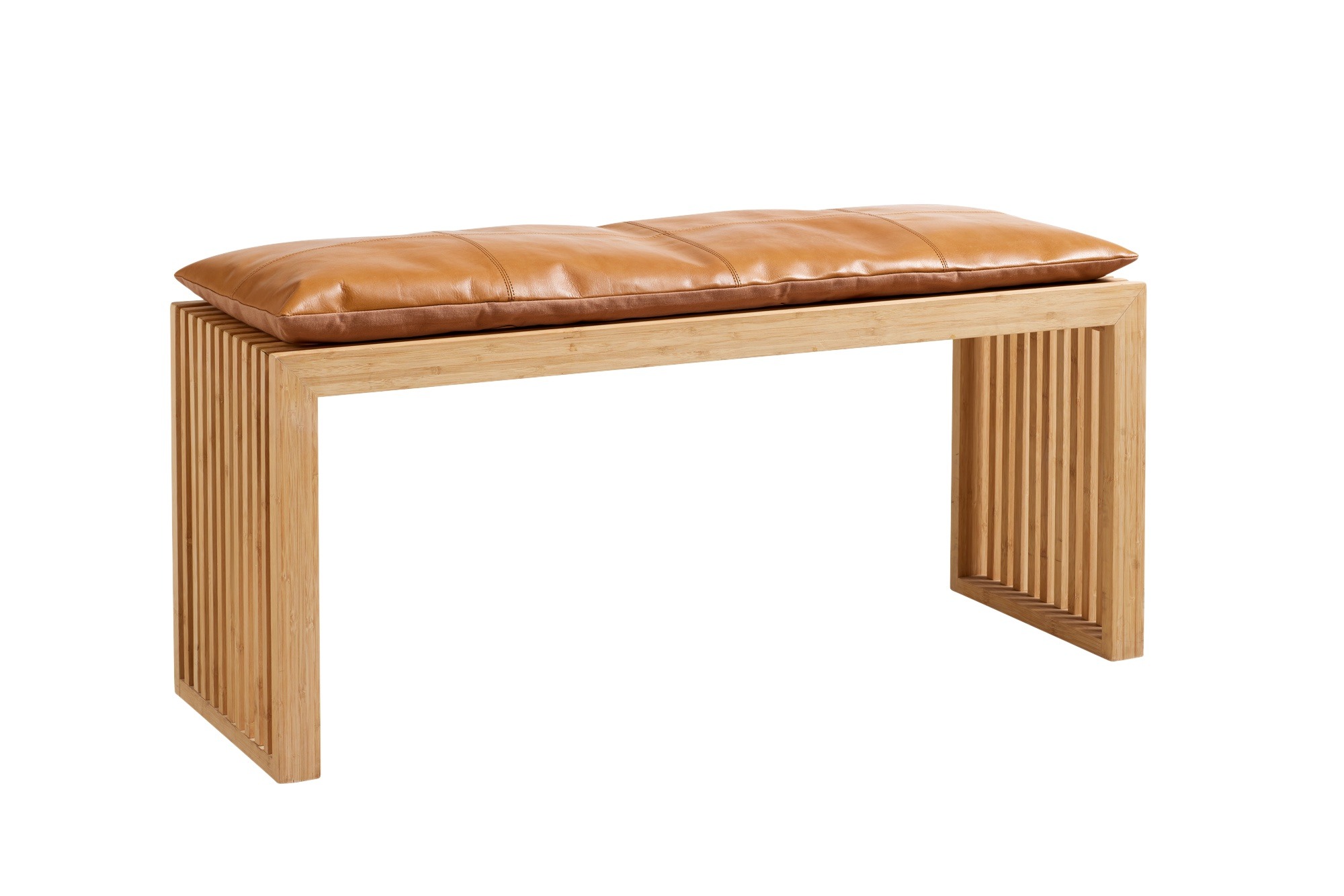 Rib Bank Bambus/Braun 104cm