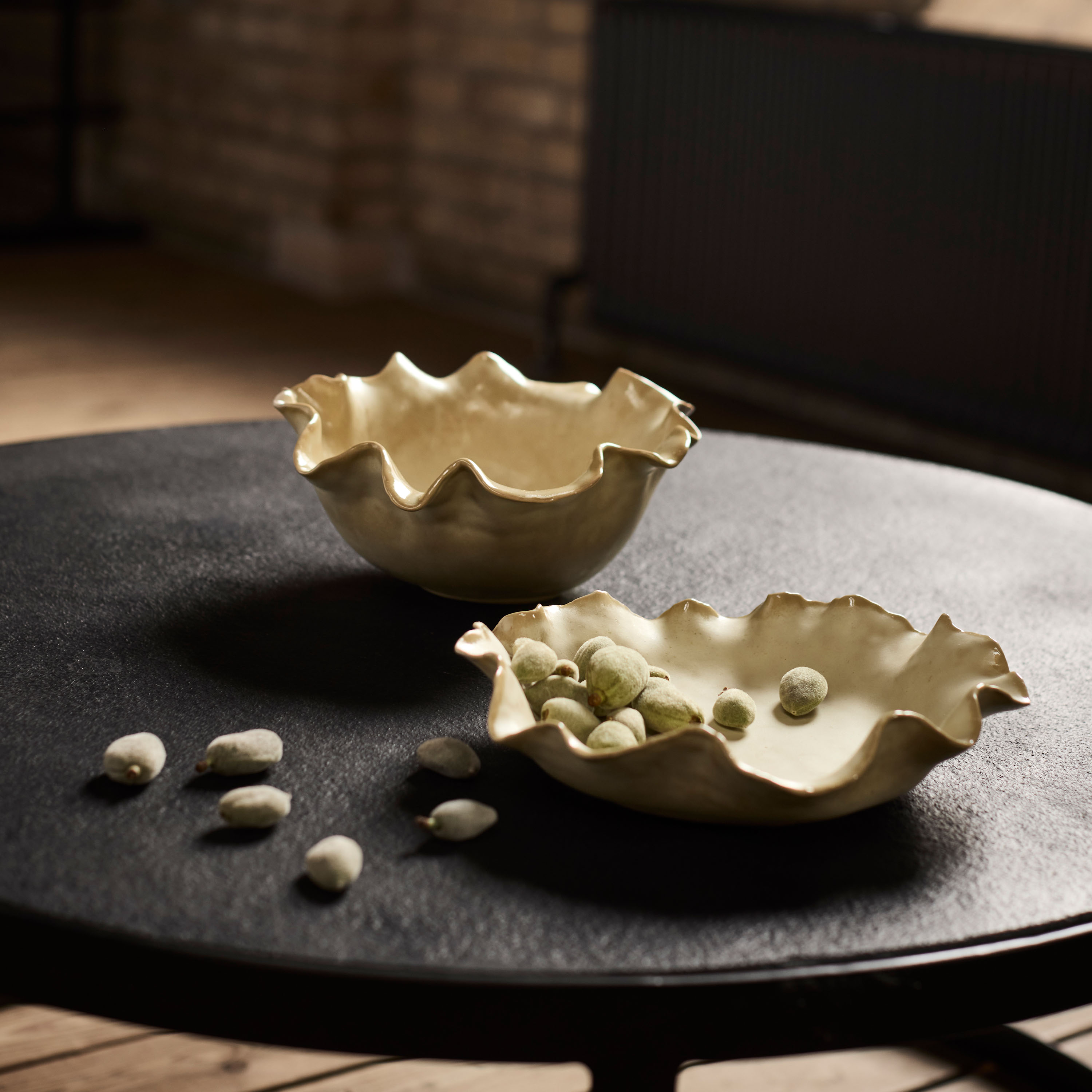 Muubs Saku Serveringsskål Cream Medium
