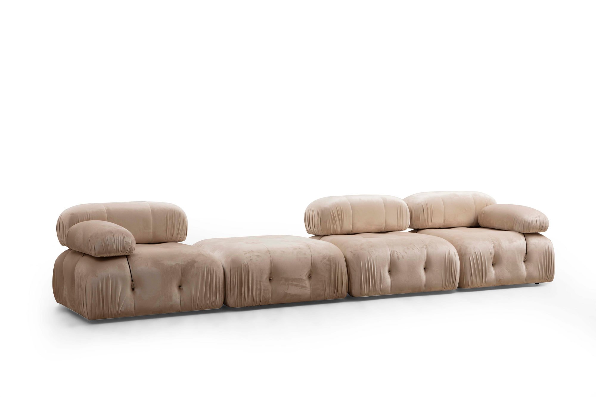 Sleepo Collection Blanca Mittmodul Beige Velvet