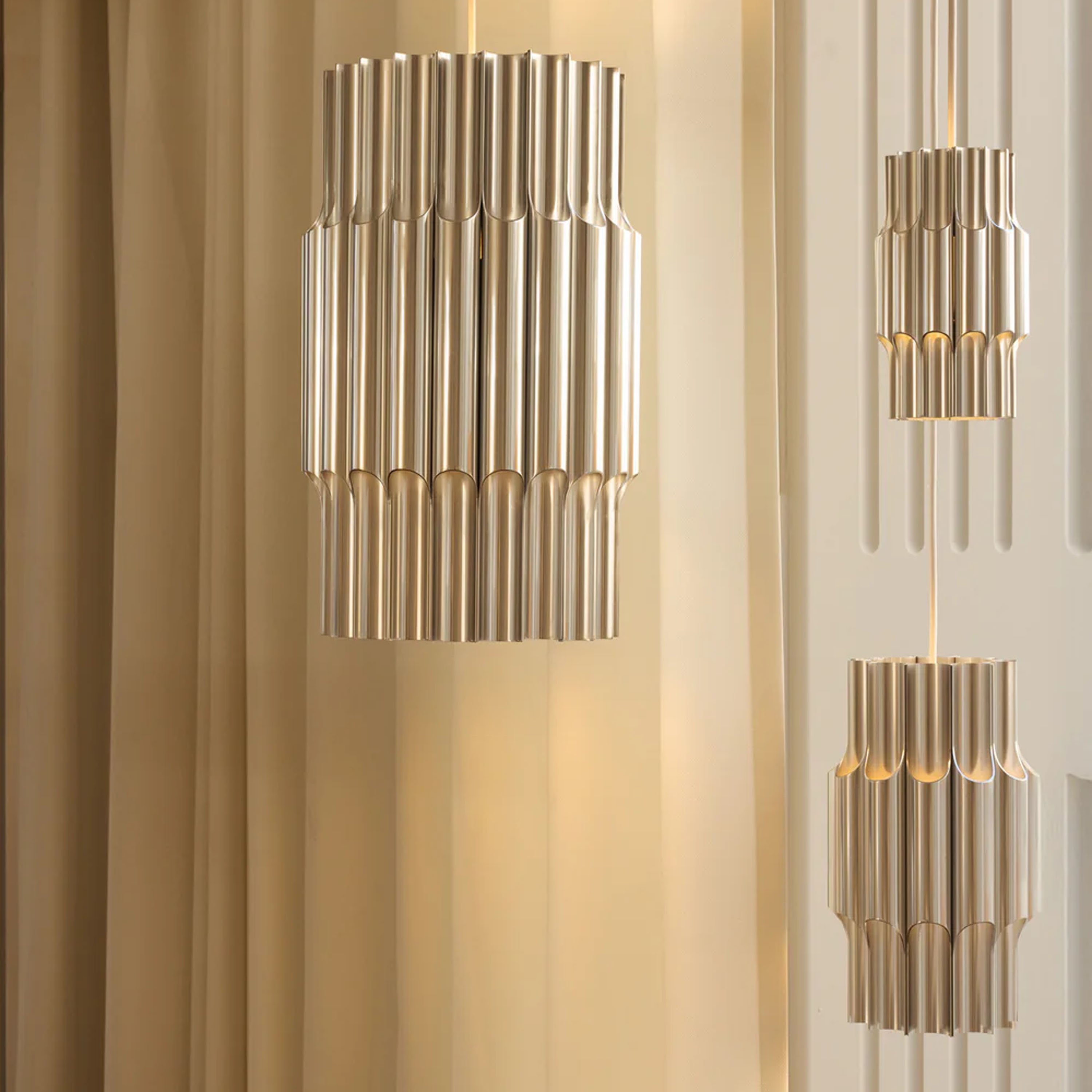 LYFA Pan Taklampe Aluminium 12 cm